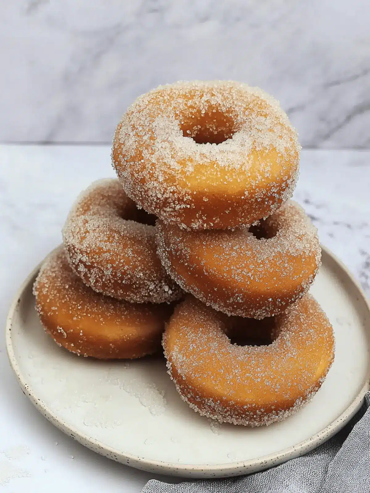 Italian Sugar Doughnuts
