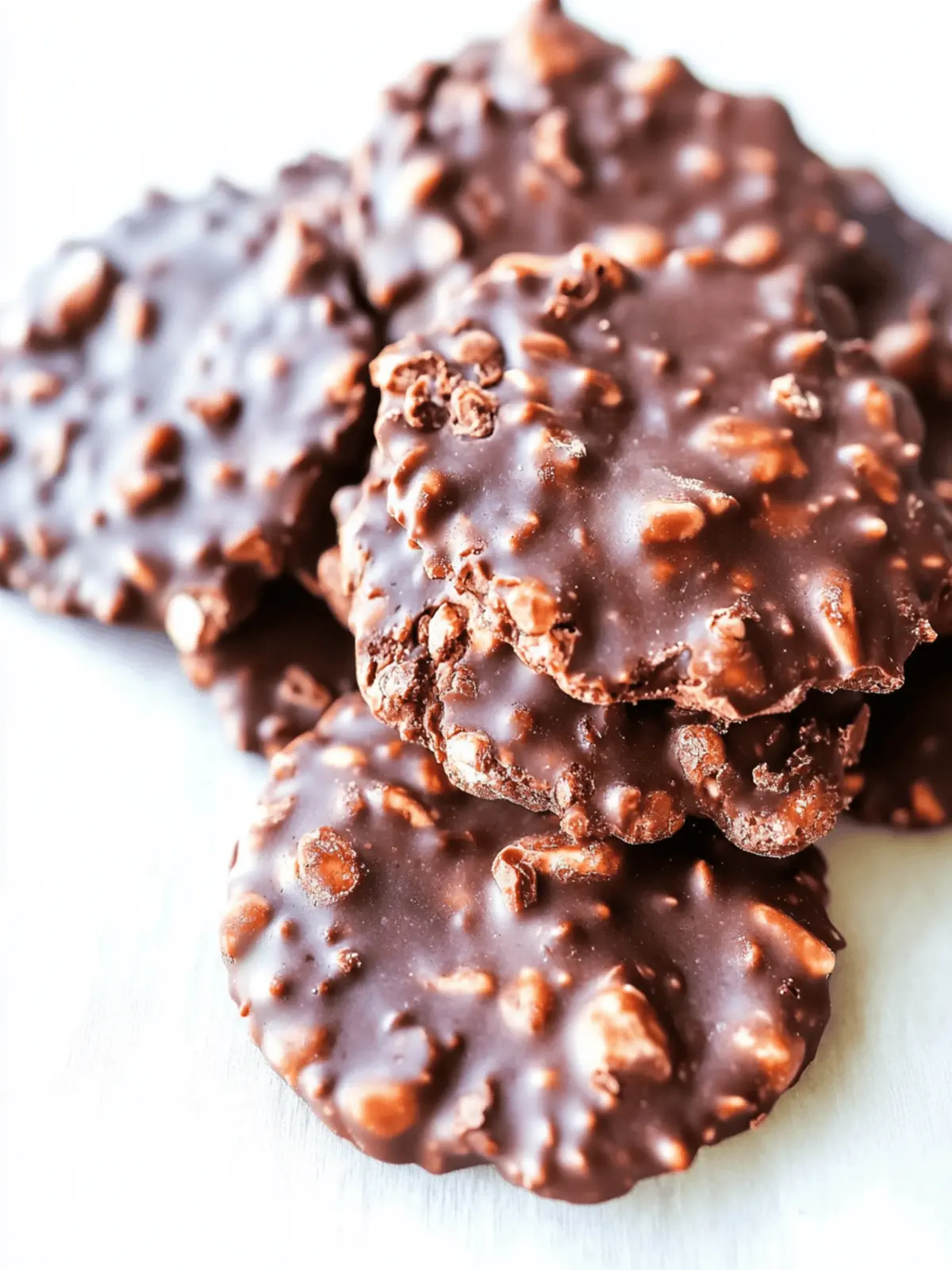 Decadent Healthy No-Bake Chocolate Cookies You ll Adore 4 Healthy No-Bake Chocolate Cookies