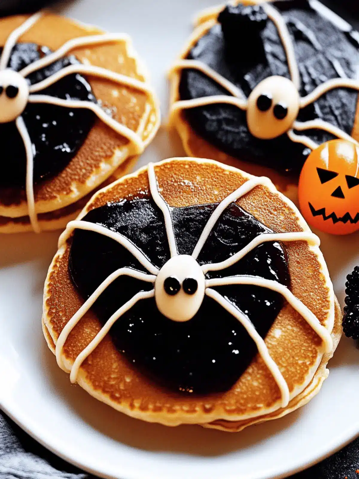 Easy Spider Pancakes Adorable Halloween Breakfast Delight 4 Easy Spider Pancakes Cute Halloween Breakfast Idea