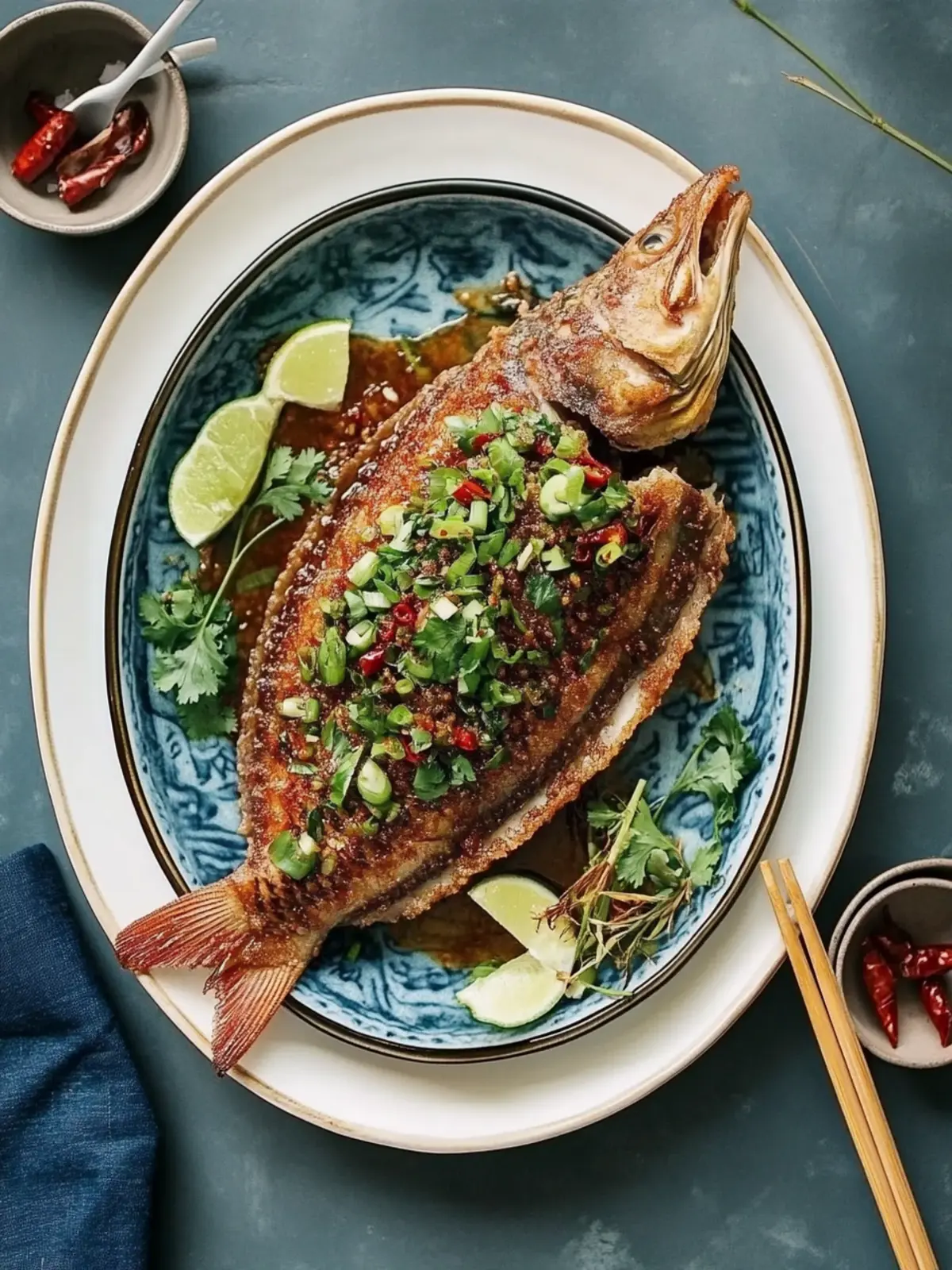 Crispy Fried Flounder, Chinese-Style: A Festive Treat at Home 3 Crispy Fried Flounder, Chinese-Style