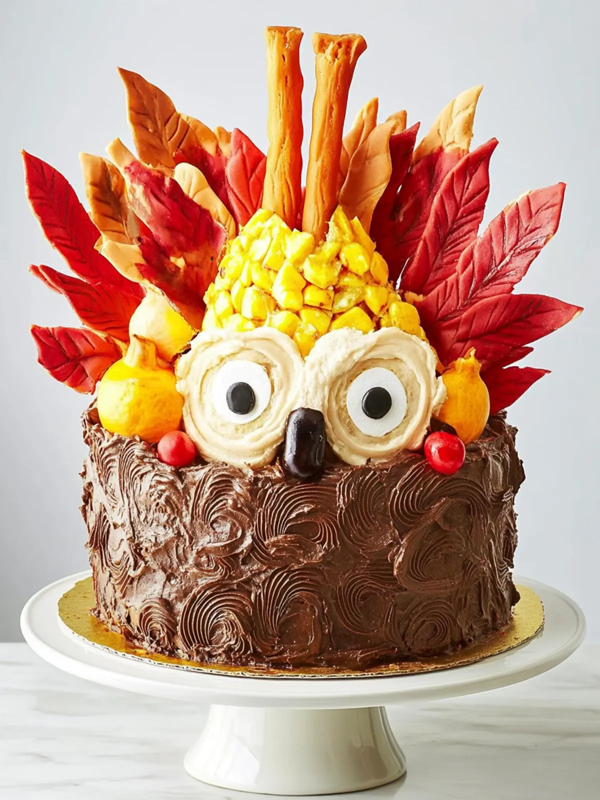 Mouthwatering Turkey Cake That Will Wow Your Thanksgiving Guests 2 Turkey Cake