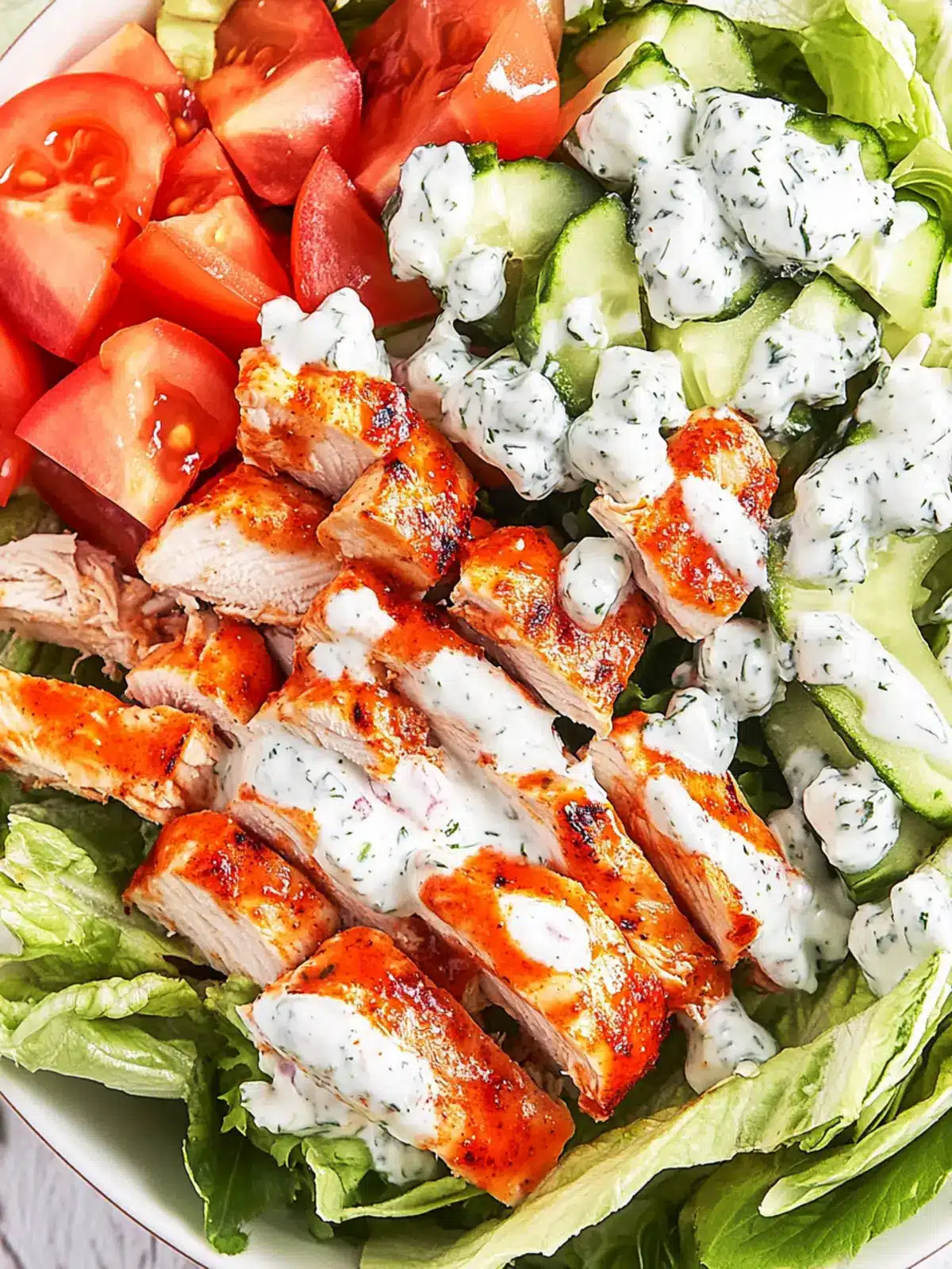 Buffalo Chicken Salad
