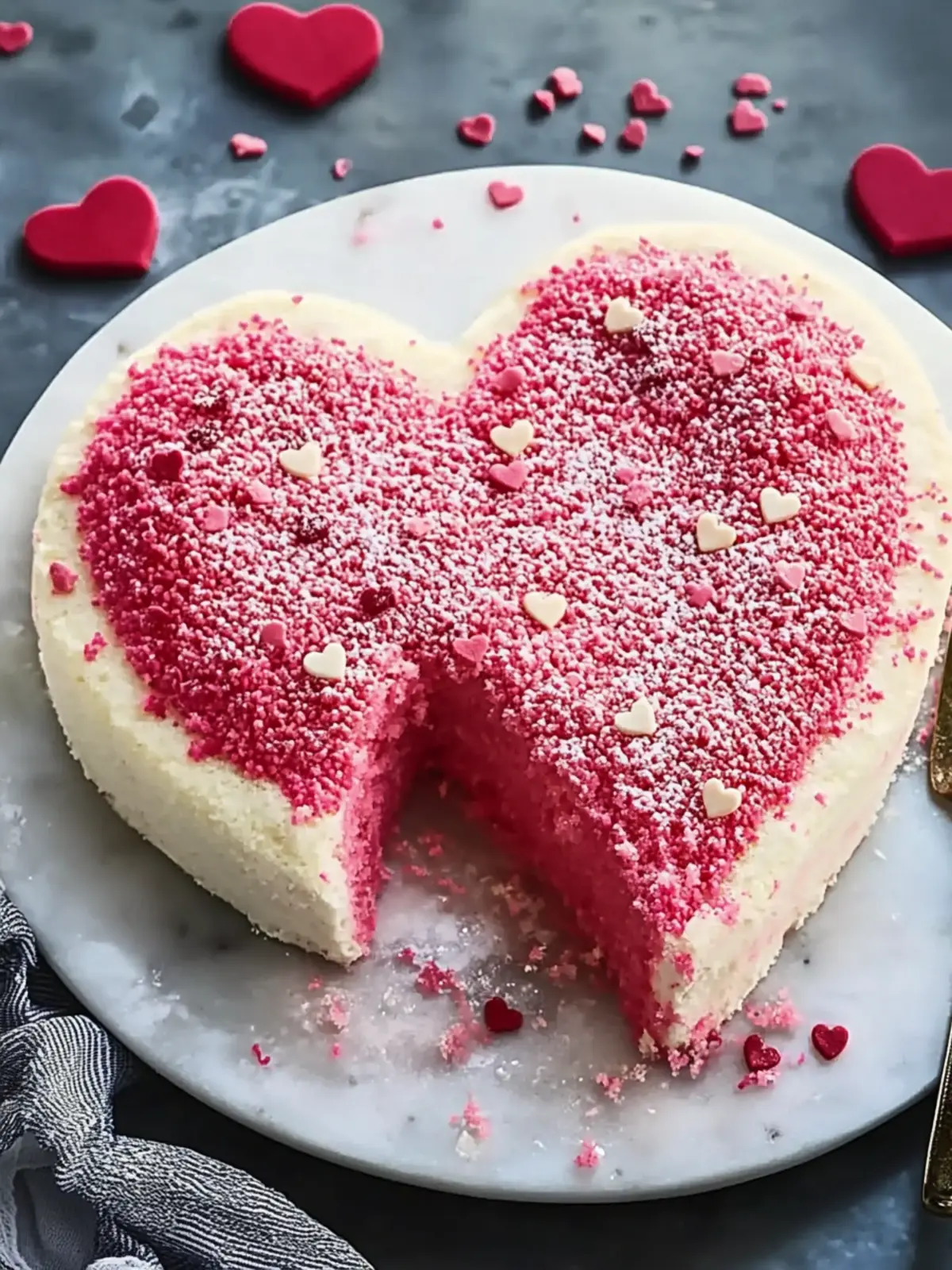 Heart-Shaped Cake