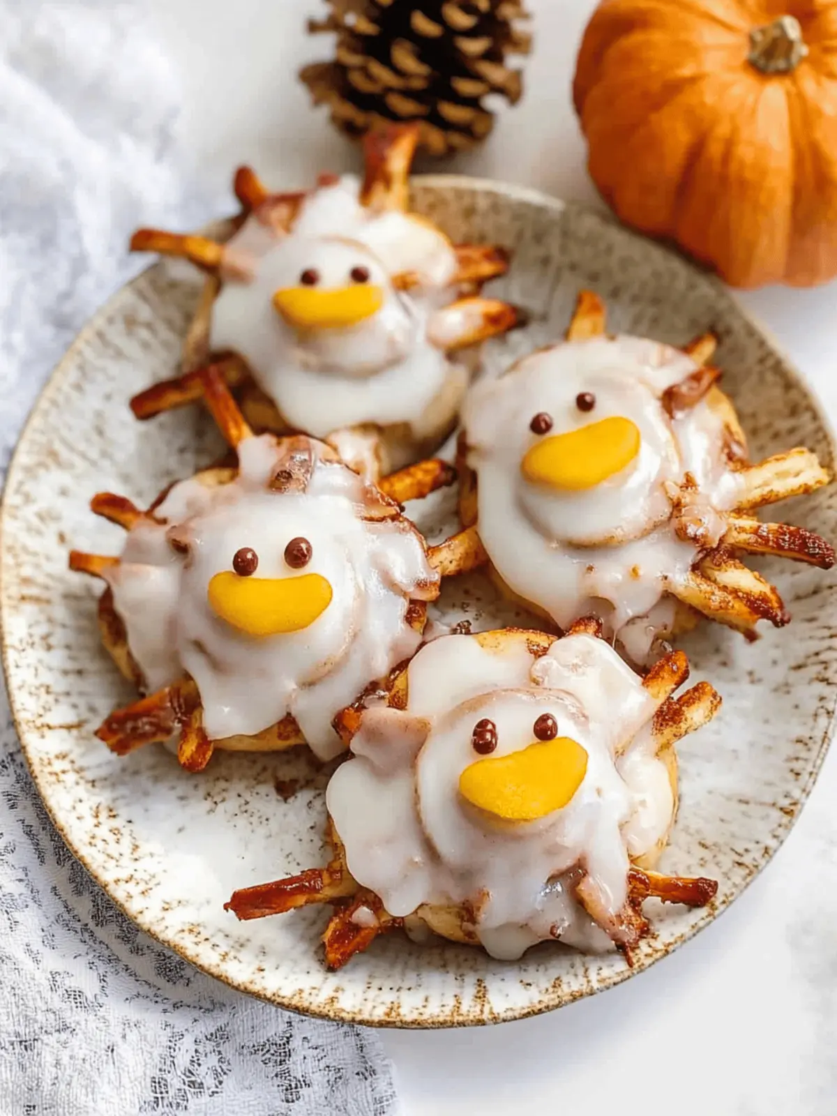 Turkey Cinnamon Rolls Are A Cute and Easy Thanksgiving Breakfast
