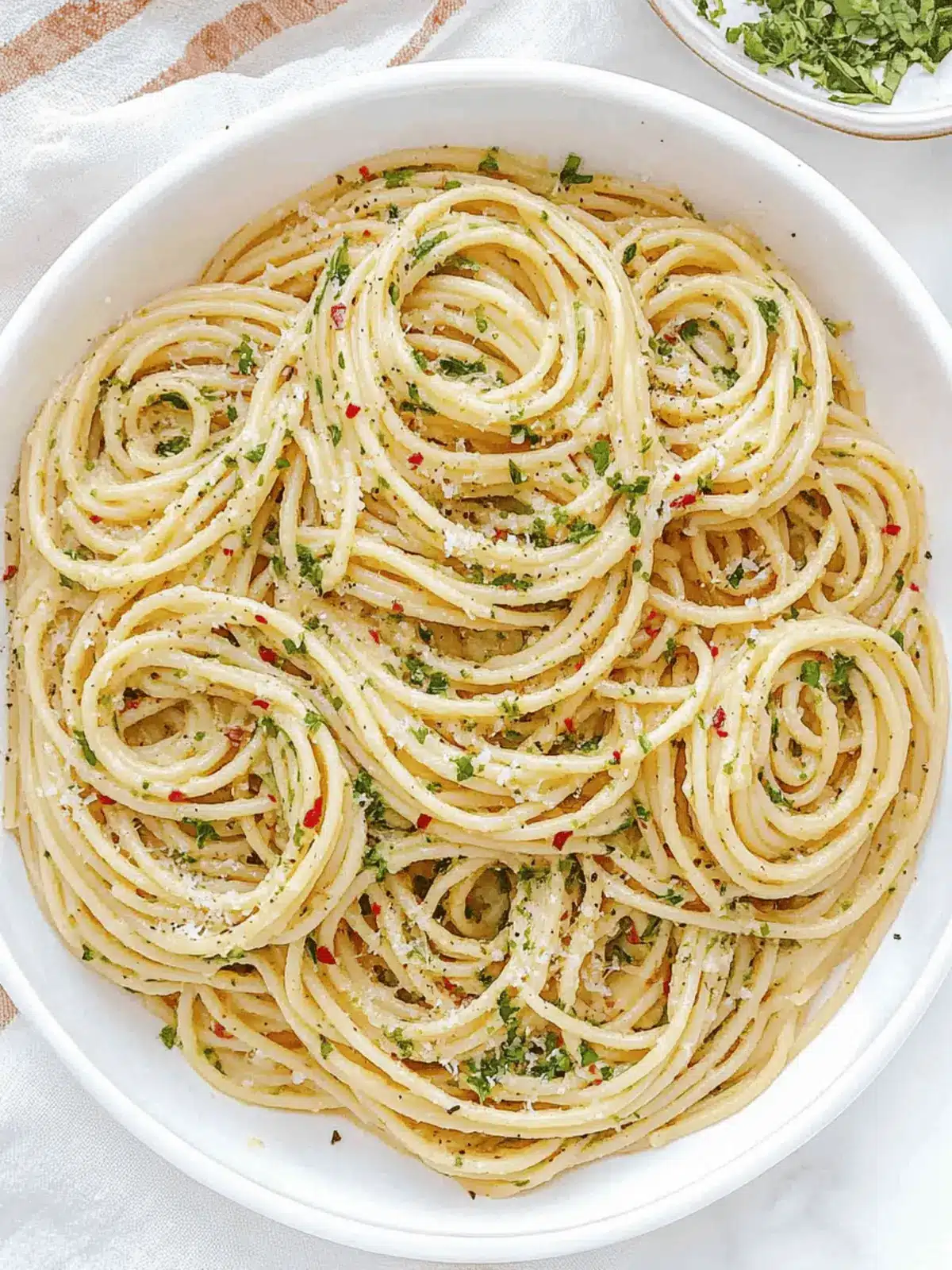 Spaghetti Aglio e Olio: Quick Italian Delight in 15 Minutes 3 Spaghetti Aglio e Olio