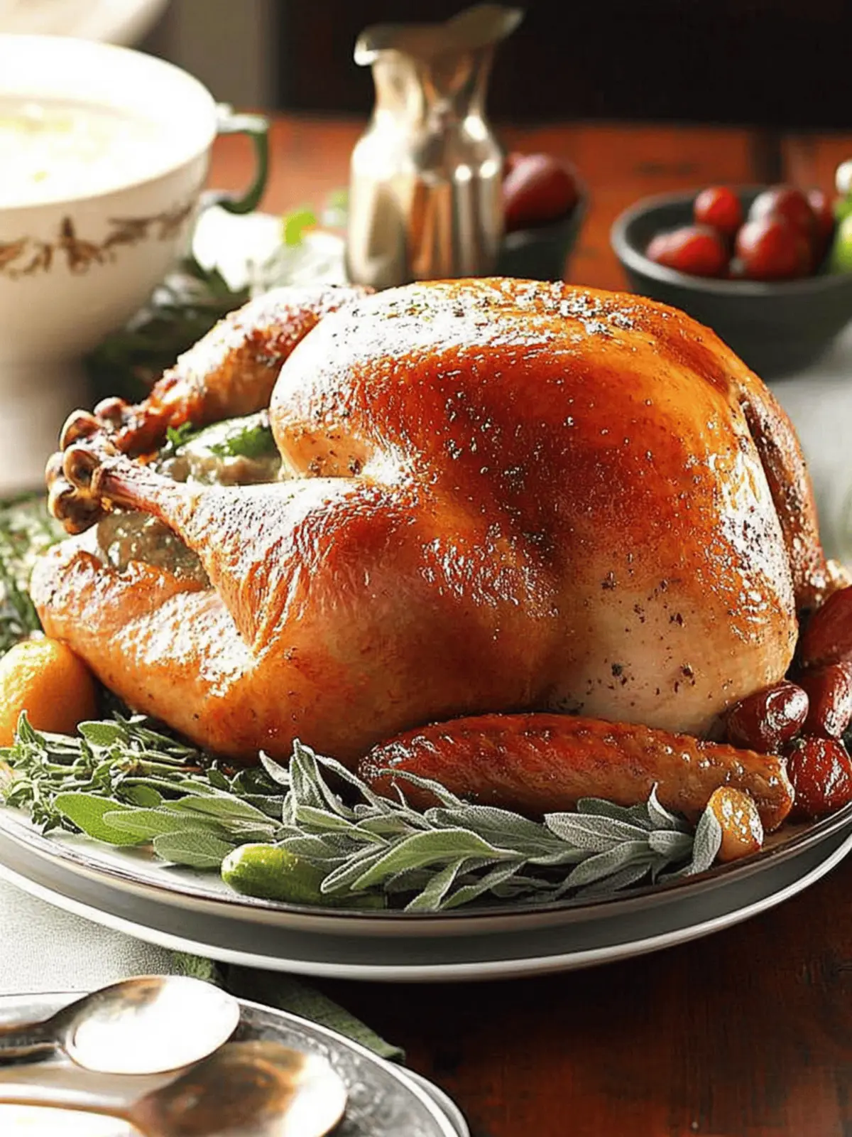 Savory Roasted Sage Turkey with Vegetable Gravy Delight 3 Roasted Sage Turkey with Vegetable Gravy