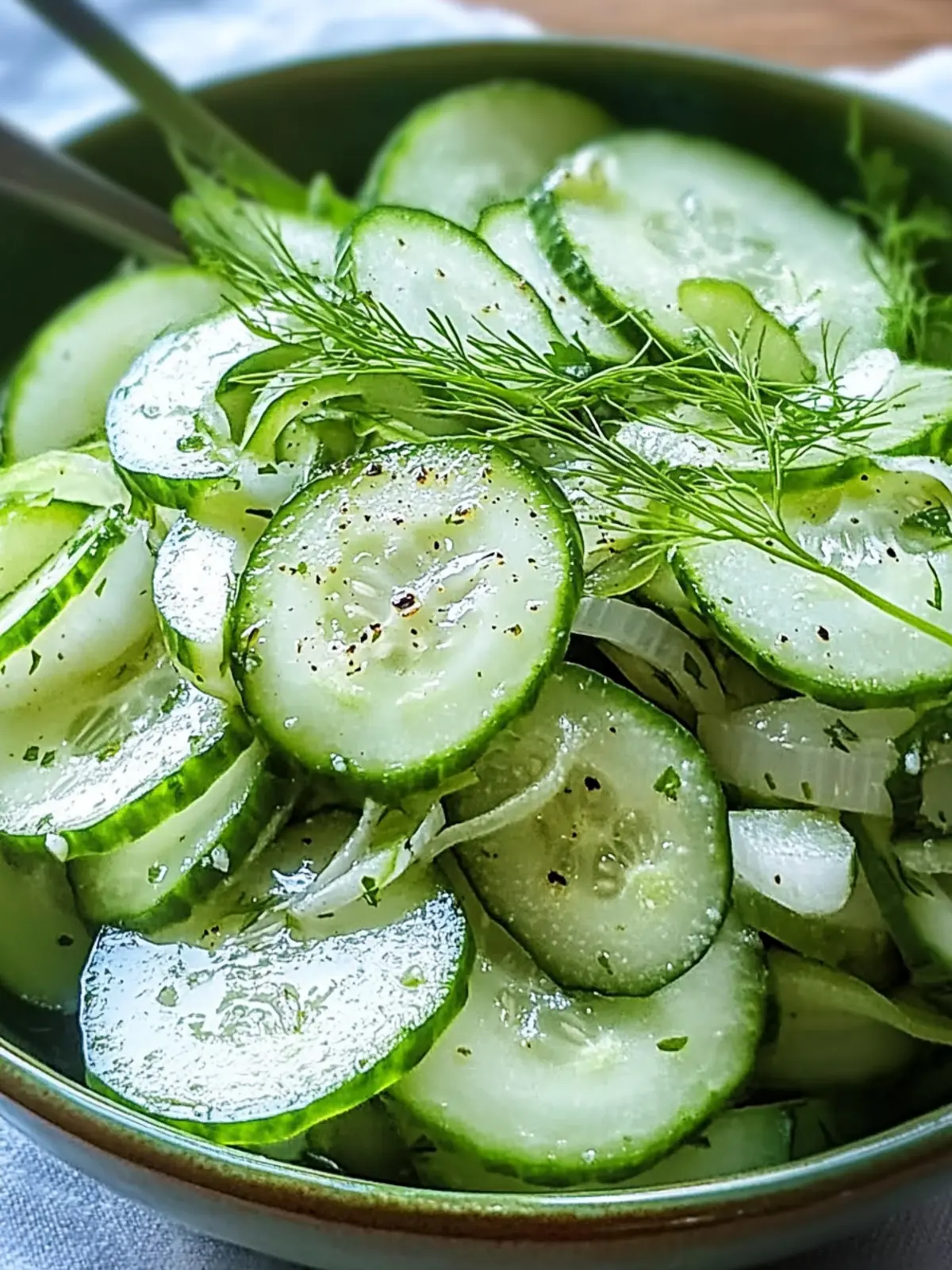 Hungarian Cucumber Salad