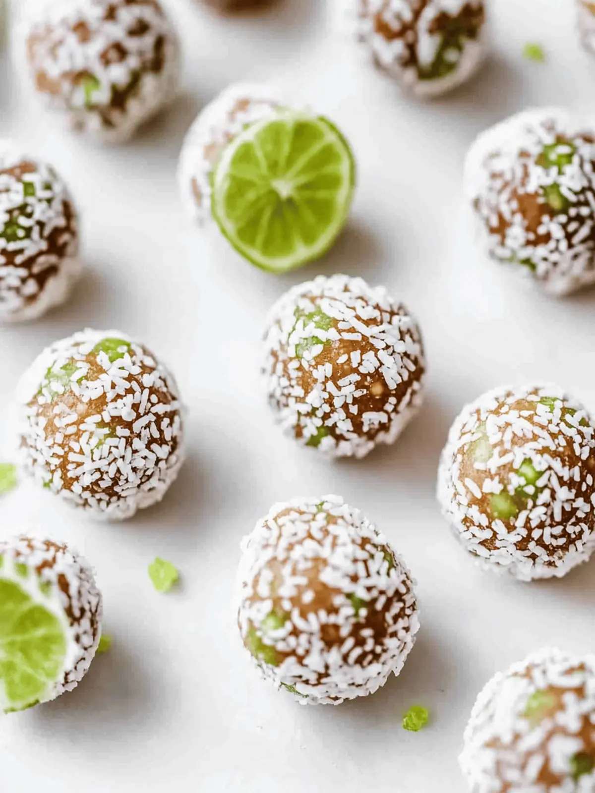 Key Lime Pie Energy Balls