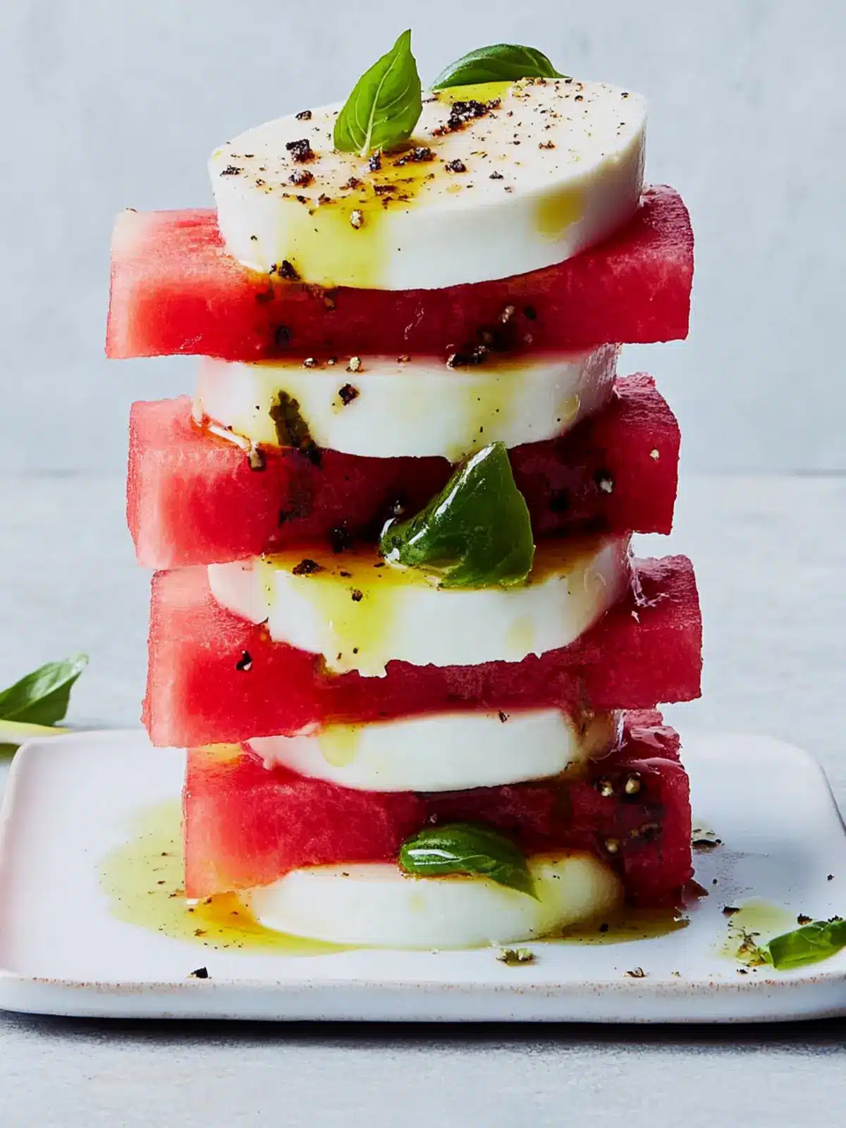 Watermelon Caprese