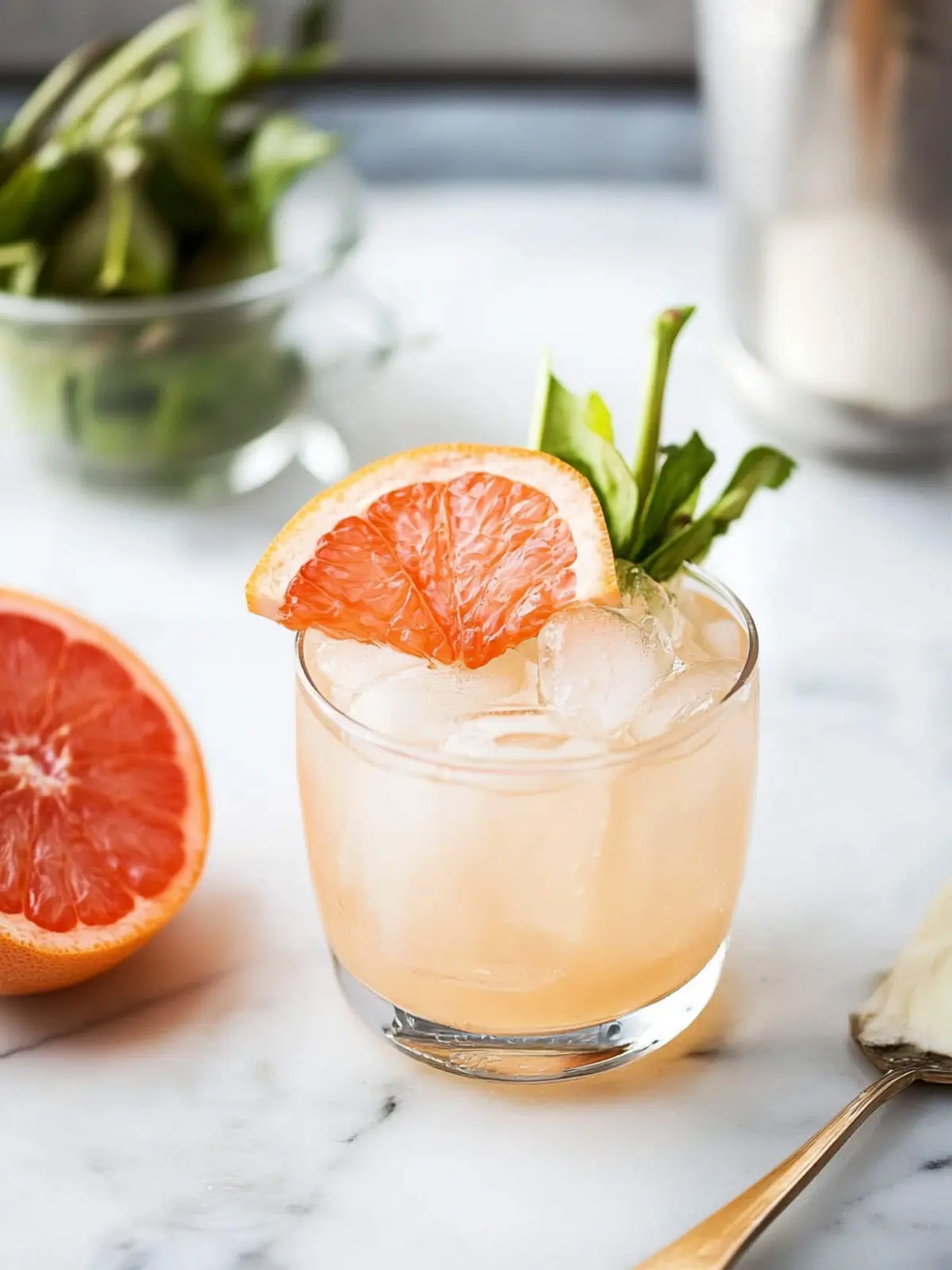 Gin Grapefruit Cocktail: The Sidelong Glance