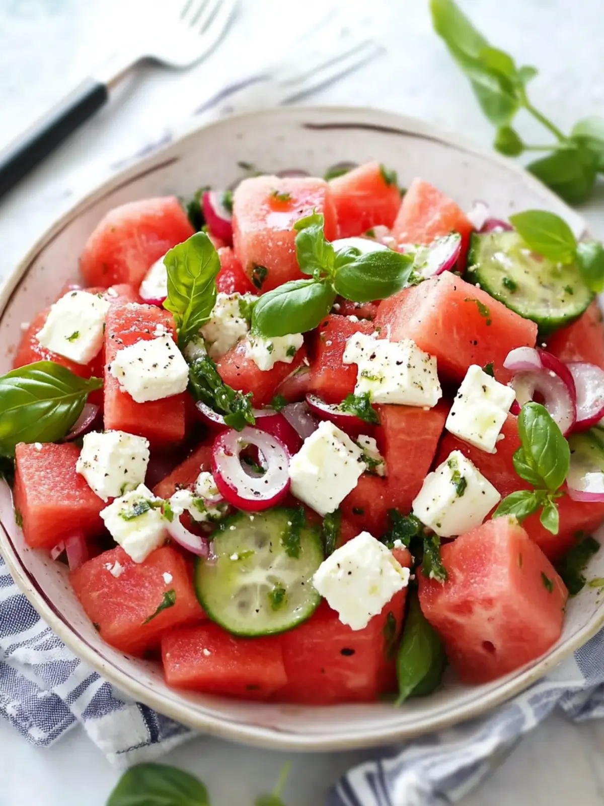 Nigella Watermelon And Feta Salad