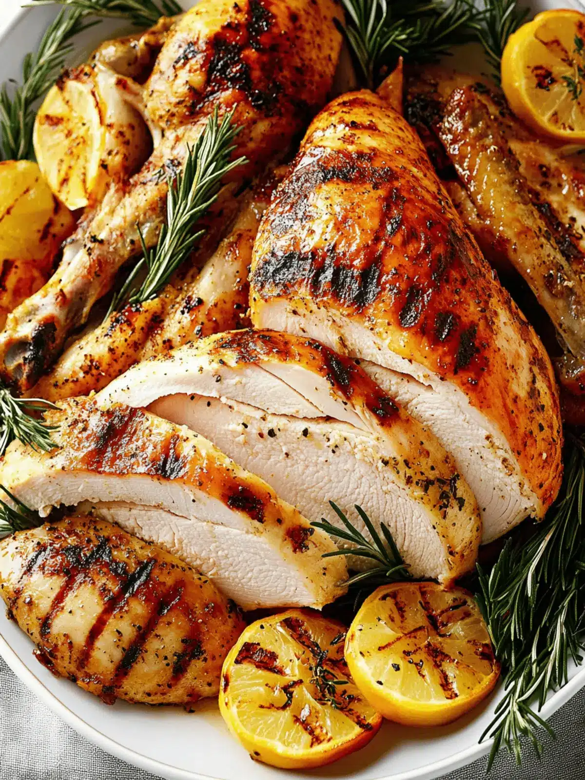 Grilled Turkey