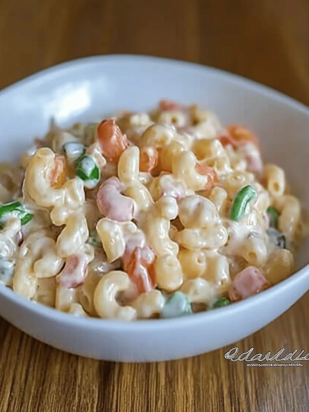 Filipino Sweet Macaroni Salad