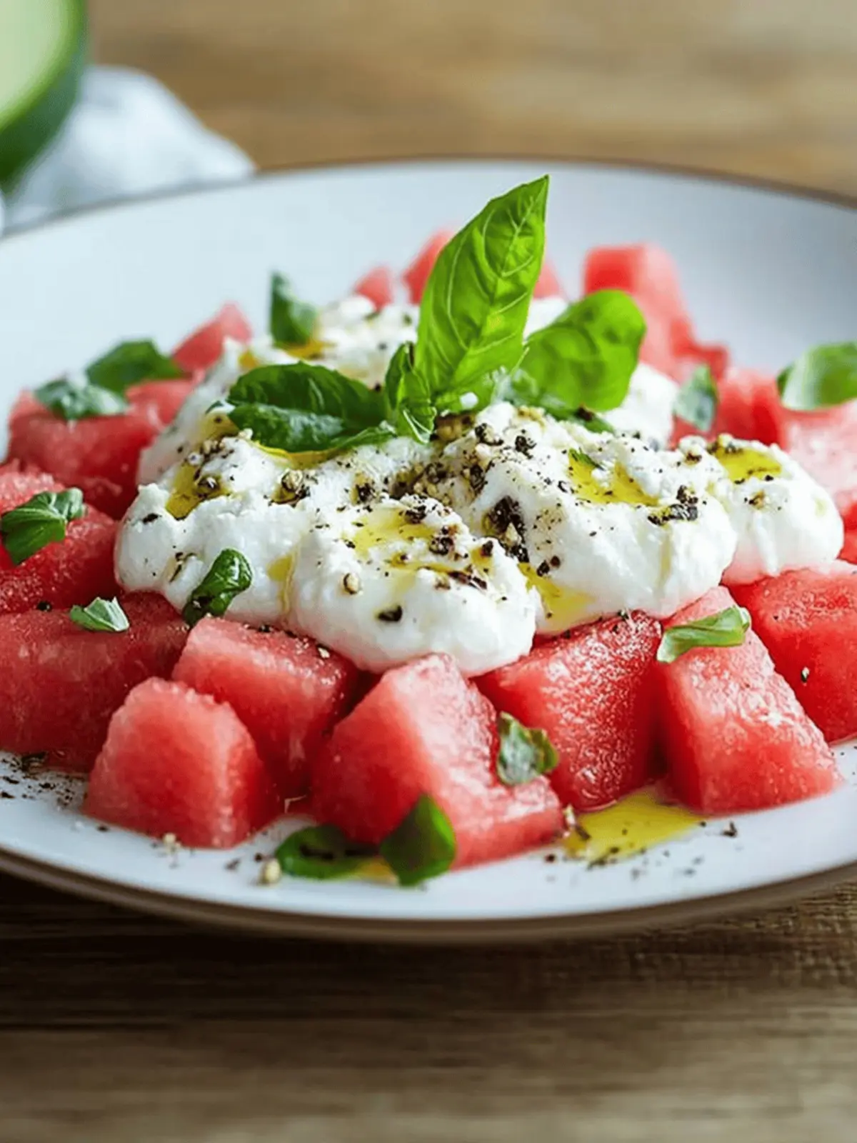 Delicious Watermelon Burrata Salad for a Refreshing Summer Bite 3 Watermelon Burrata Salad