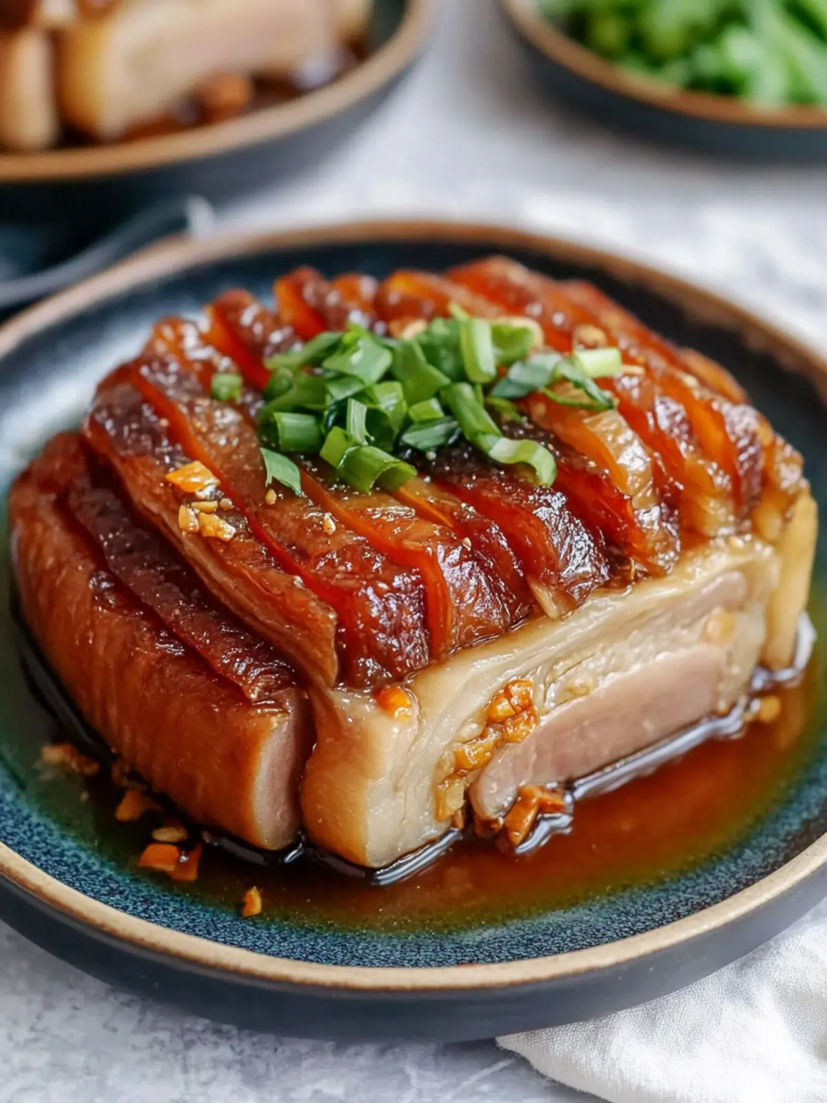 Savory Mei Cai Kou Rou: Melt-in-Your-Mouth Pork Belly Delight 4 Mei Cai Kou Rou (Steamed Pork Belly/æ¢
èæ£è)