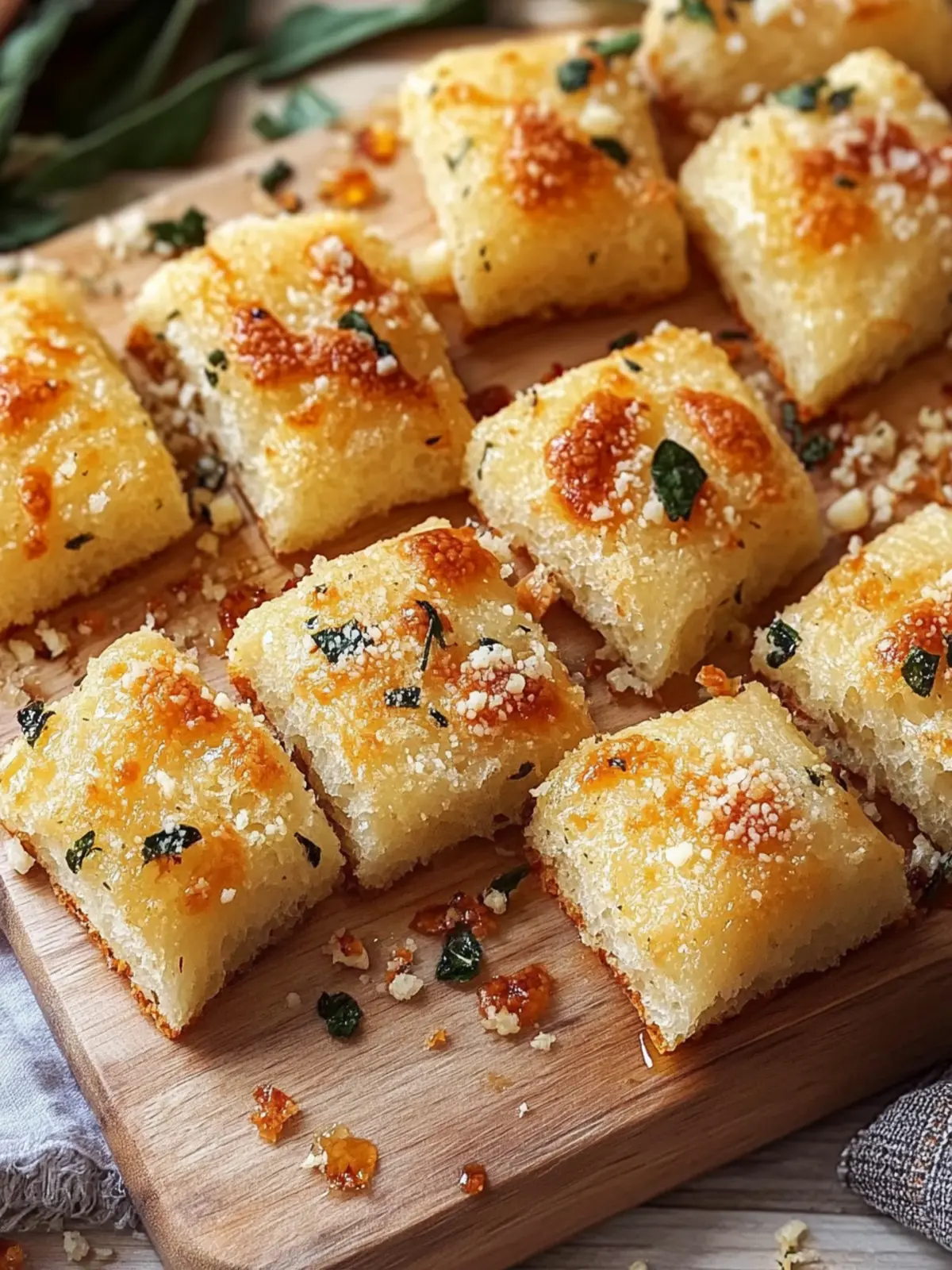 Irresistible Parmesan Bread Bites Quick Appetizer Delight 3 Parmesan Bread Bites