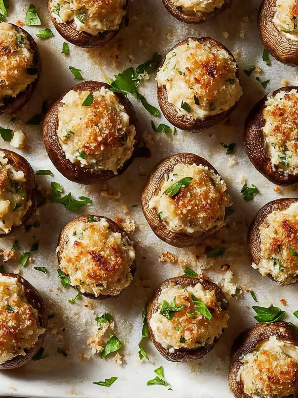 Boursin-Stuffed Mushrooms