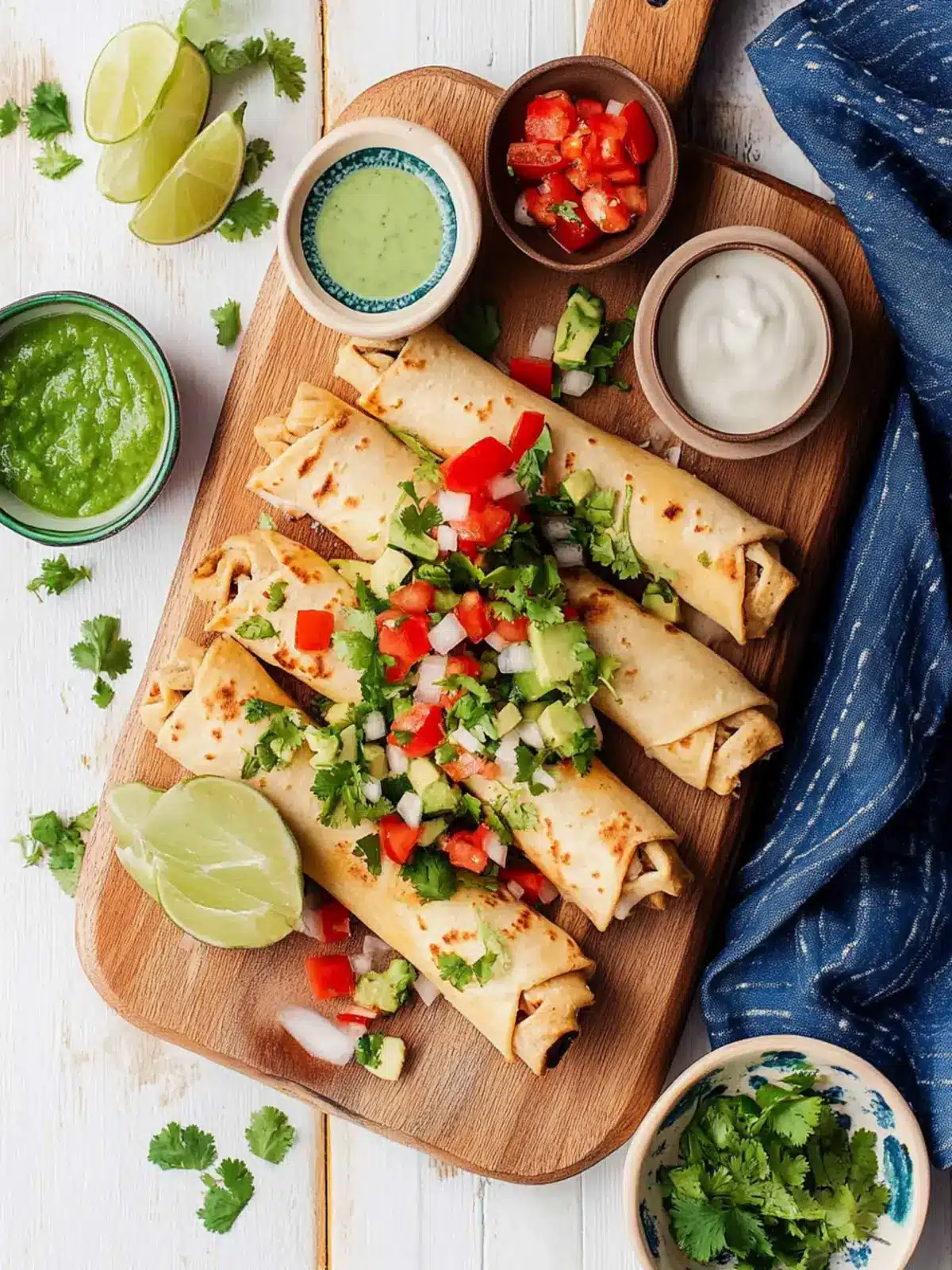 Homemade Taquitos