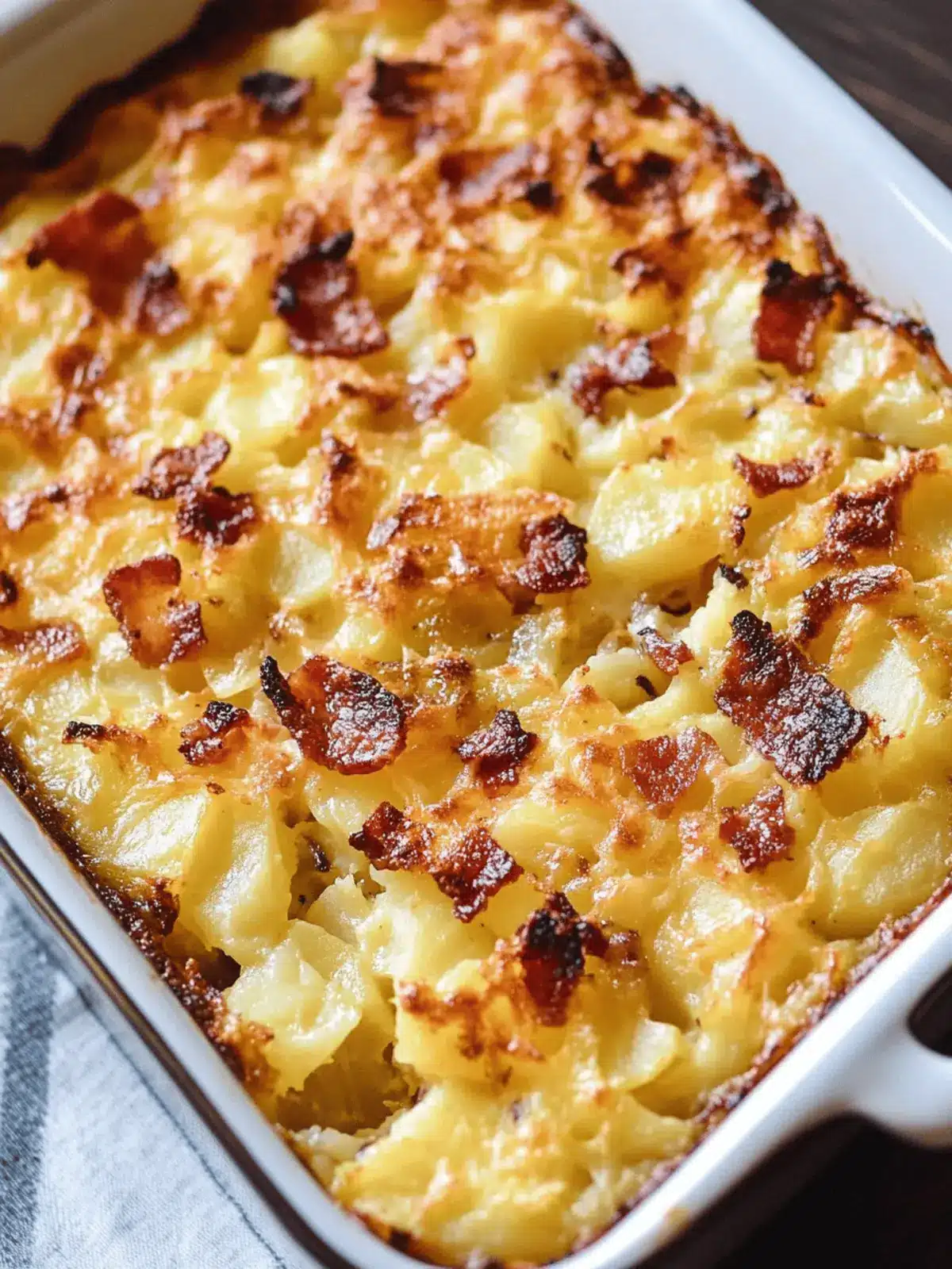 Bacon, Potato, and Egg Breakfast Casserole