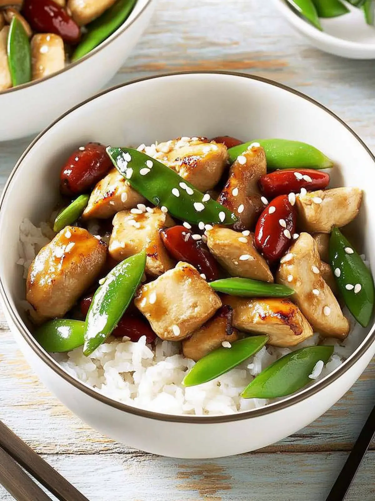 Quick Almond Chicken Stir-Fry