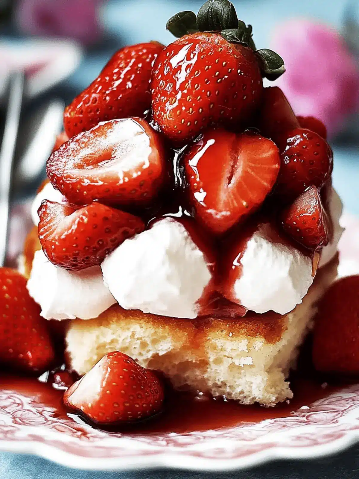 Balsamic-Infused Strawberry Shortcake for Effortless Elegance 3 Balsamic-Infused Strawberry Shortcake