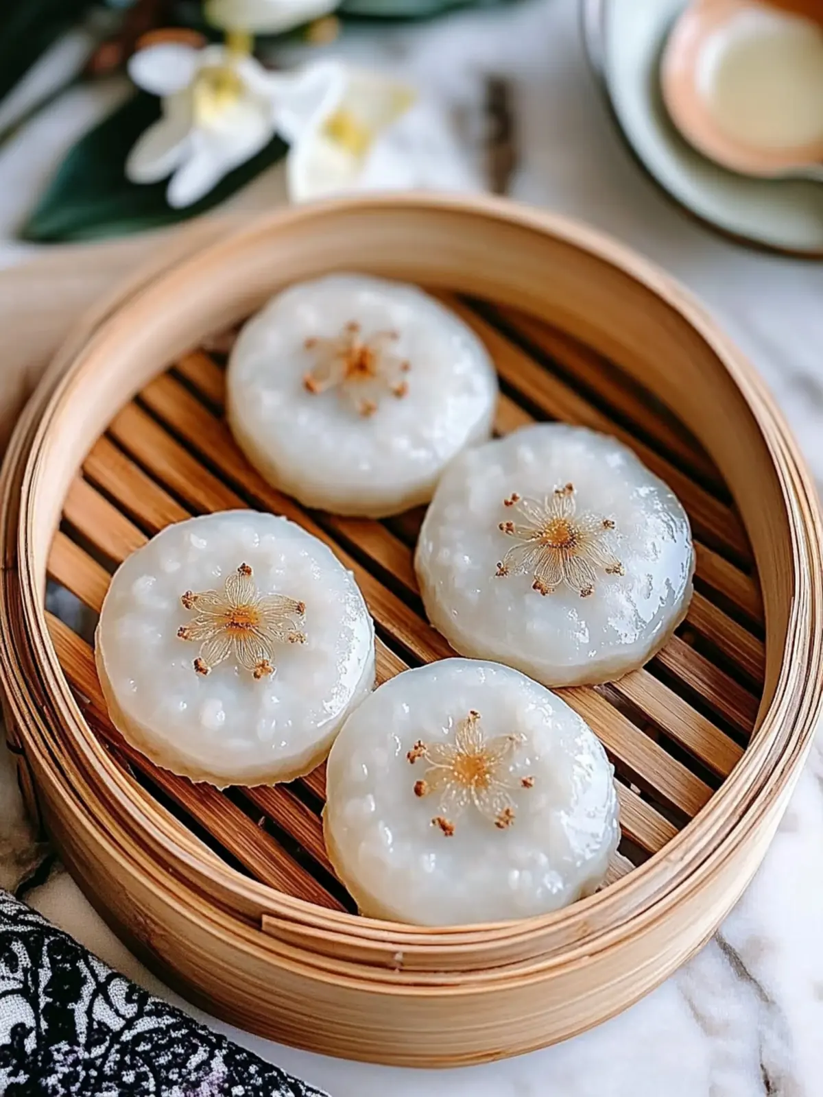 Cantonese Cha Guo Savory Rice Cakes