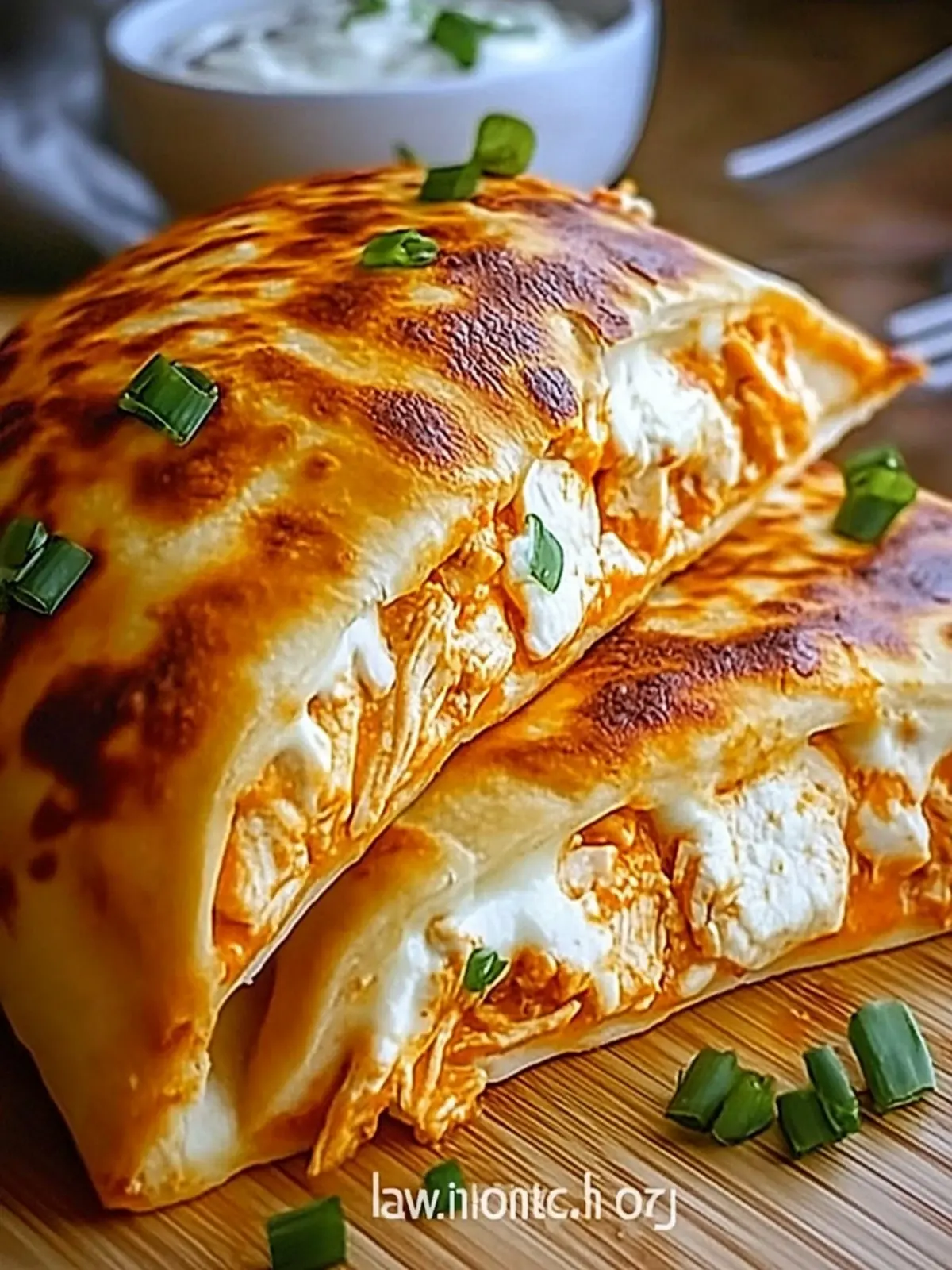 Buffalo Chicken Calzone