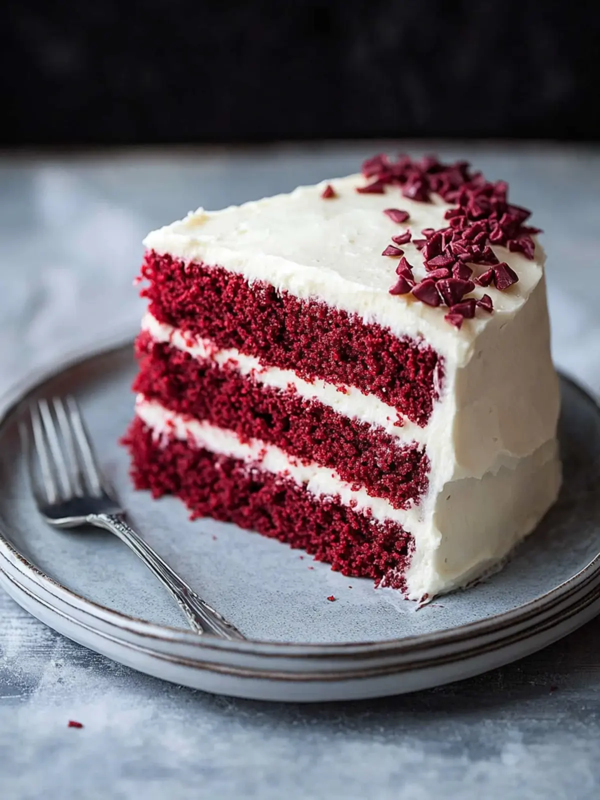 Red Velvet Cake with Cream Cheese Frosting