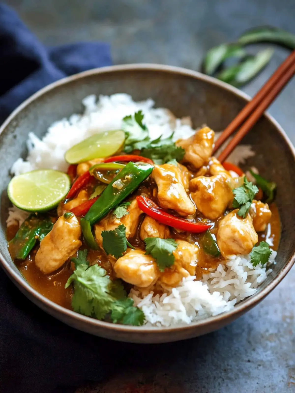 Chinese Satay Chicken Stir-Fry