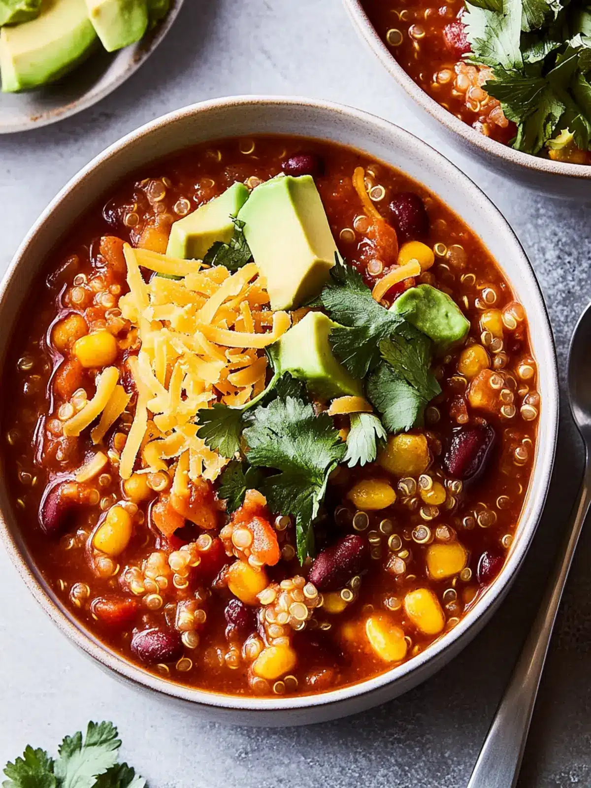 Slow-Cooker Quinoa Chili
