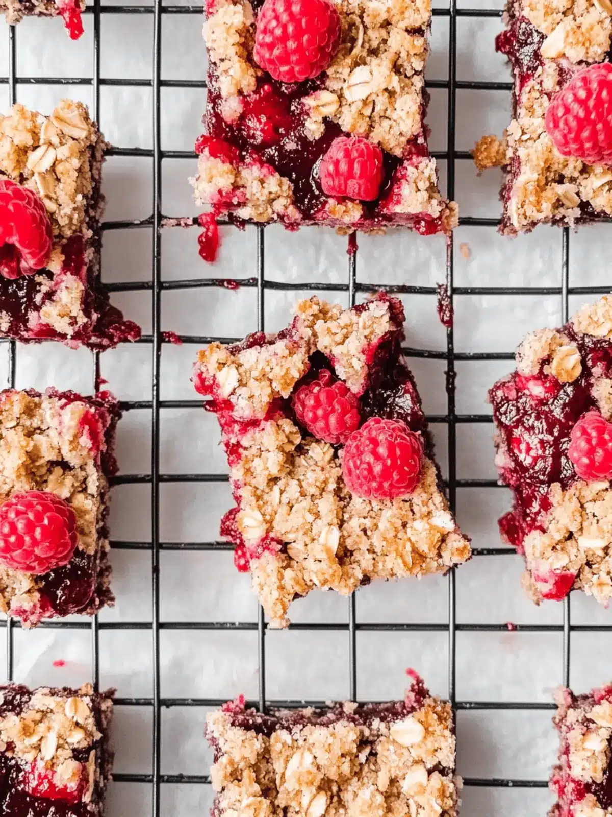 Irresistible Raspberry Crumble Oat Bars for a Guilt-Free Treat 2 Raspberry Crumble Oat Bars