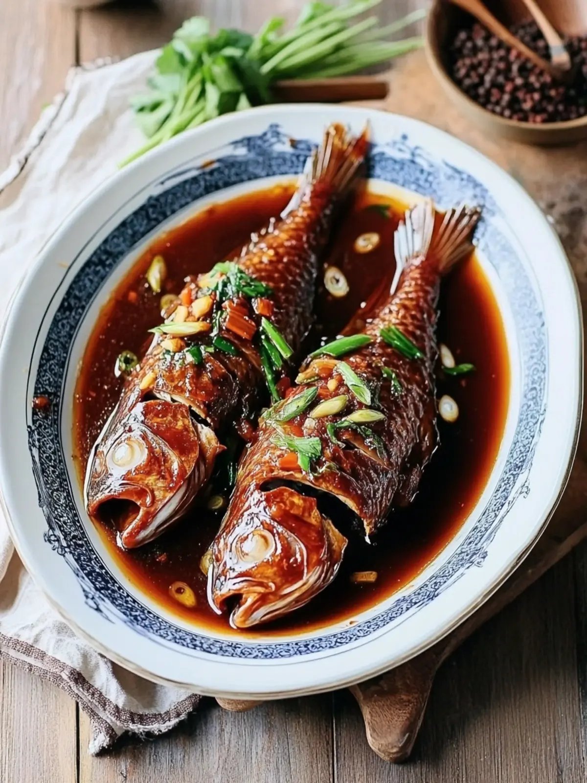 Chinese Braised Fish (Hong Shao Yu)