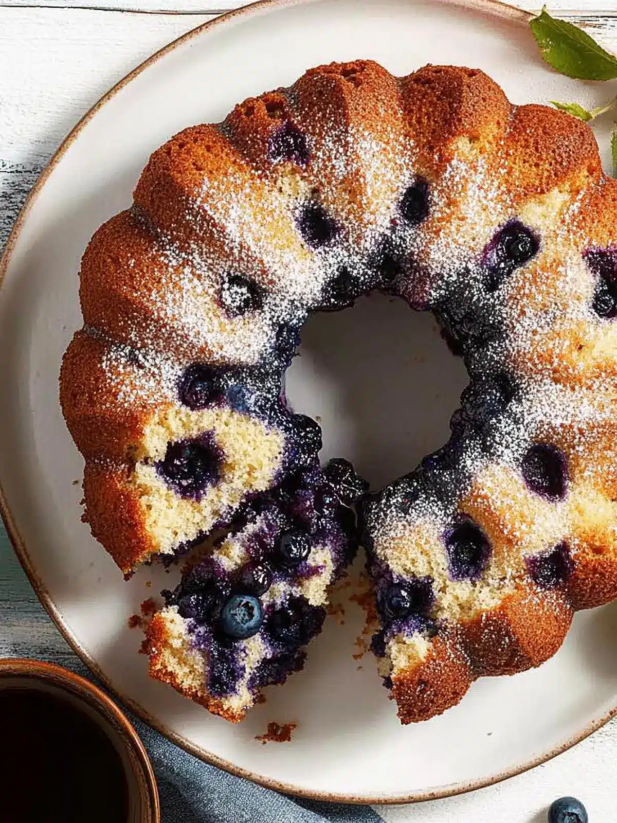 Moist Blueberry Coffee Cake with Irresistible Cinnamon Swirl 4 Blueberry Coffee Cake