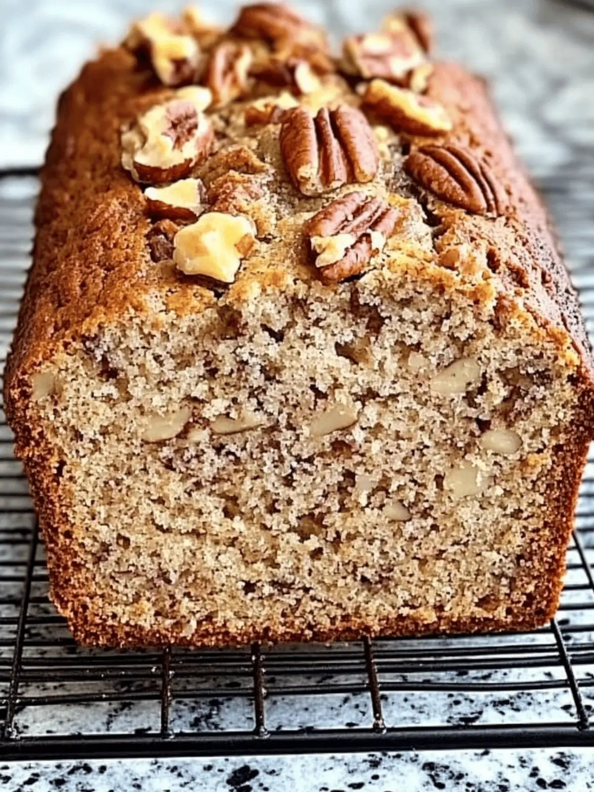 Moist & Crunchy Pecan Banana Bread Recipe You ll Adore 3 Pecan Banana Bread Recipe Moist & Crunchy