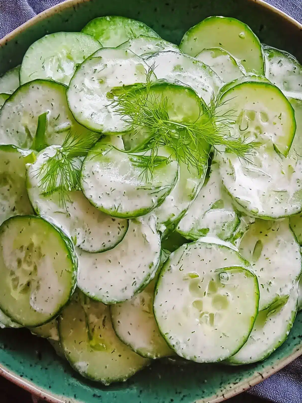 Cool Cucumber Salad