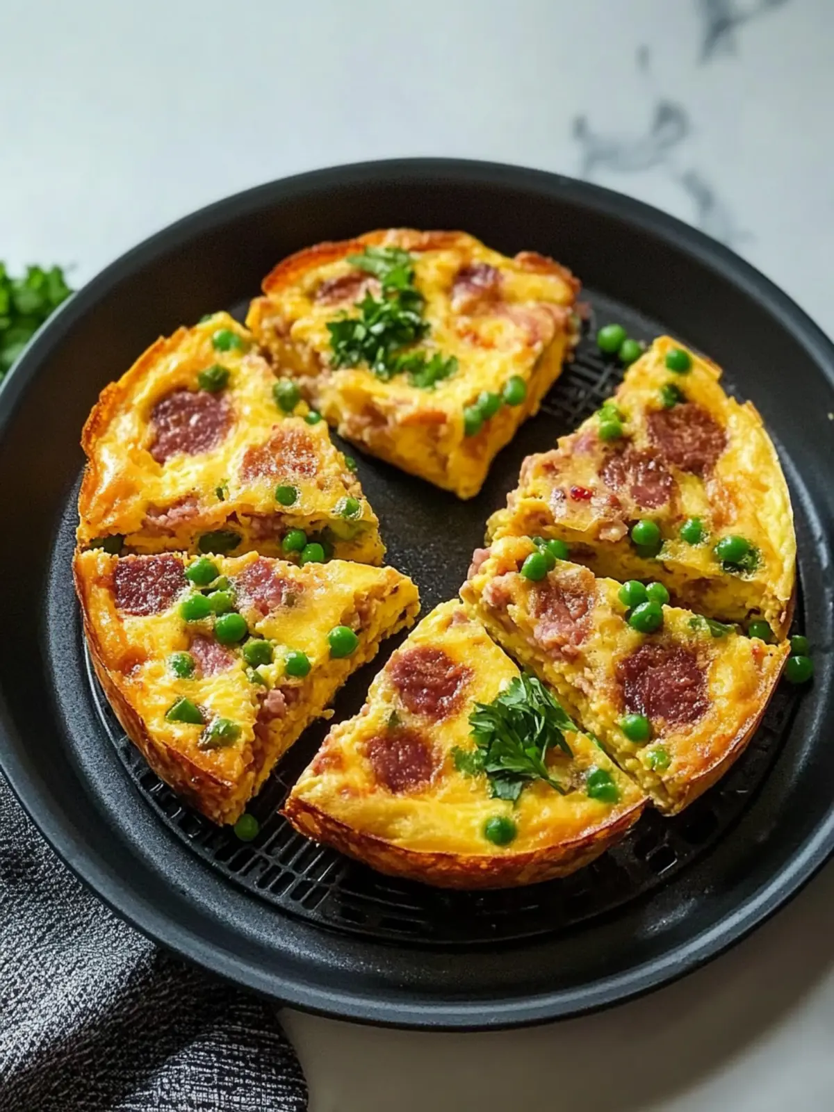 Savory Air Fryer Longganisa Frittata Recipe for Quick Mornings 2 Air Fryer Longganisa Frittata Recipe