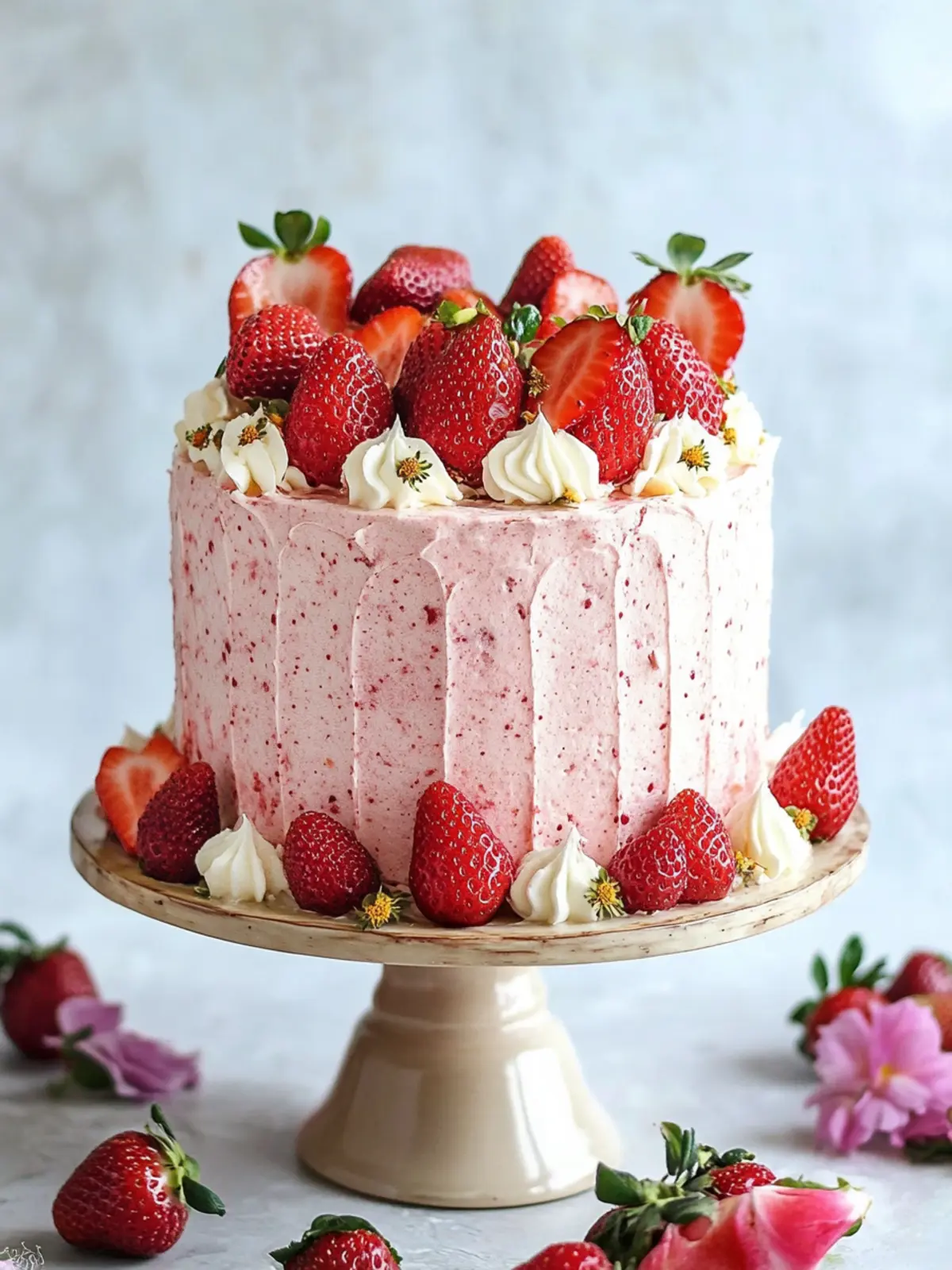 The Tastiest Strawberry Cake Recipe