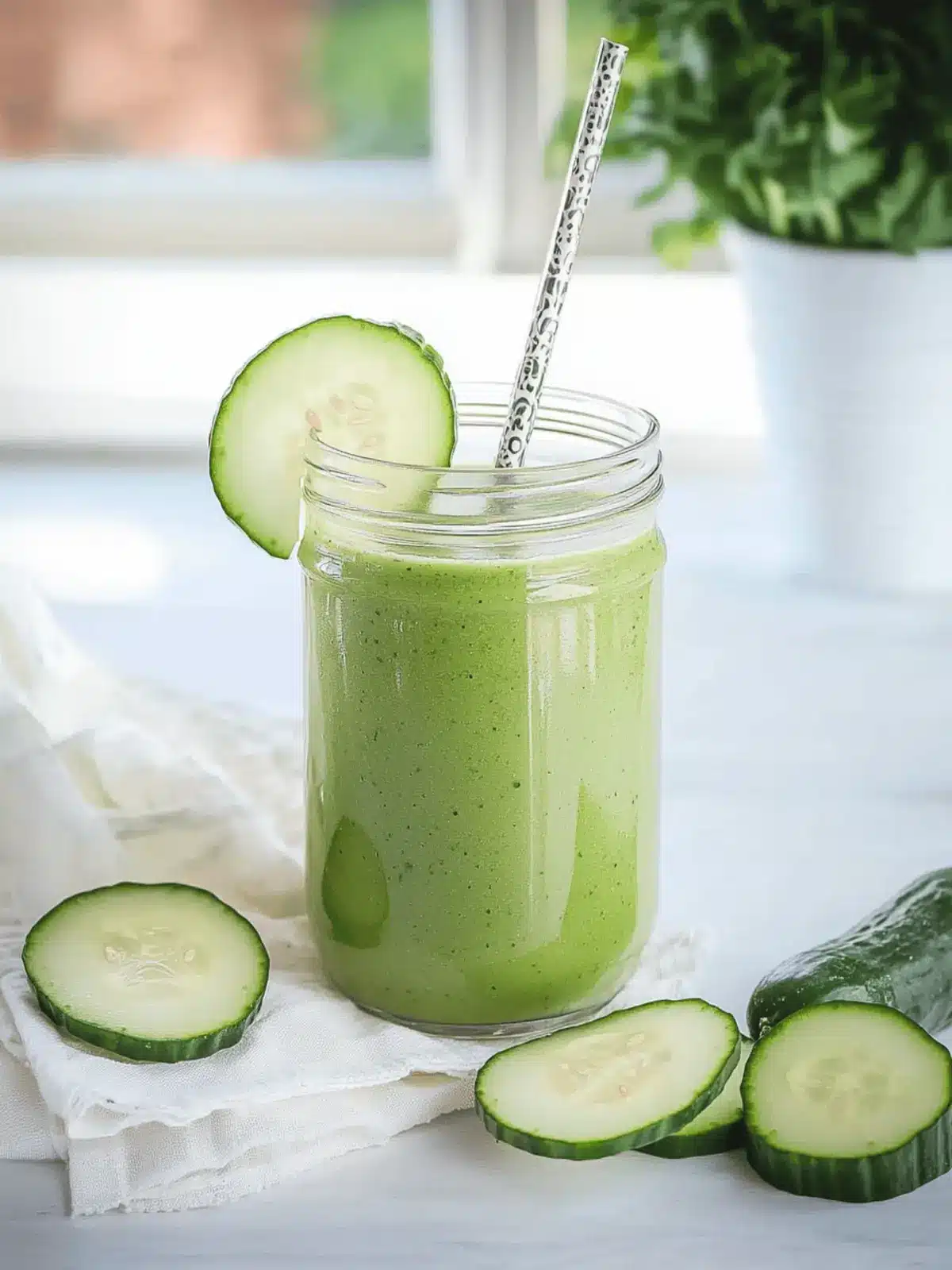 Apple Cucumber Smoothie