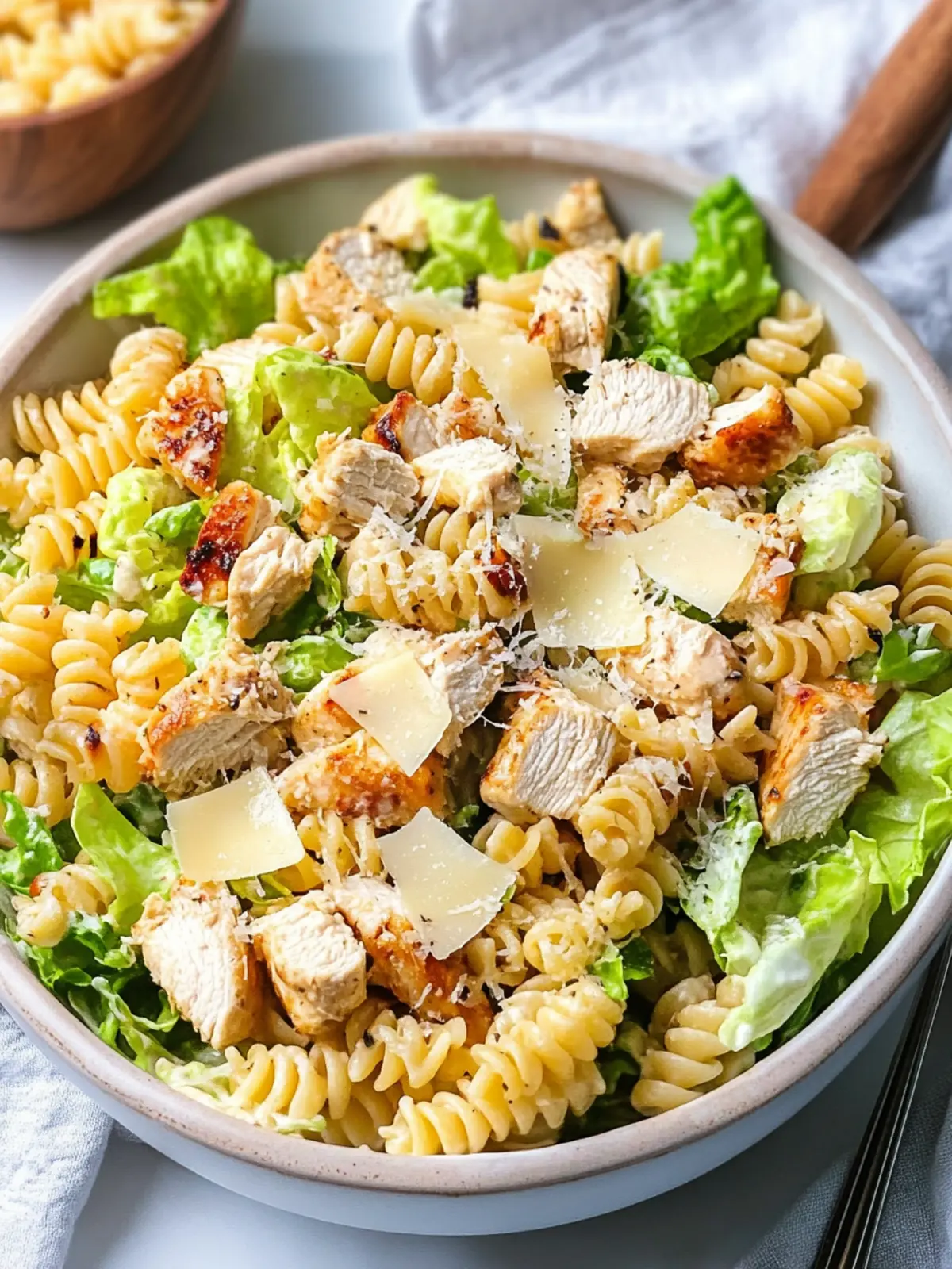 Ultimate Chicken Caesar Pasta Salad for Quick Weeknight Wins 2 Chicken Caesar Pasta Salad