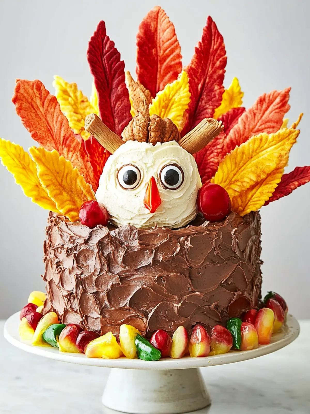 Mouthwatering Turkey Cake That Will Wow Your Thanksgiving Guests 3 Turkey Cake