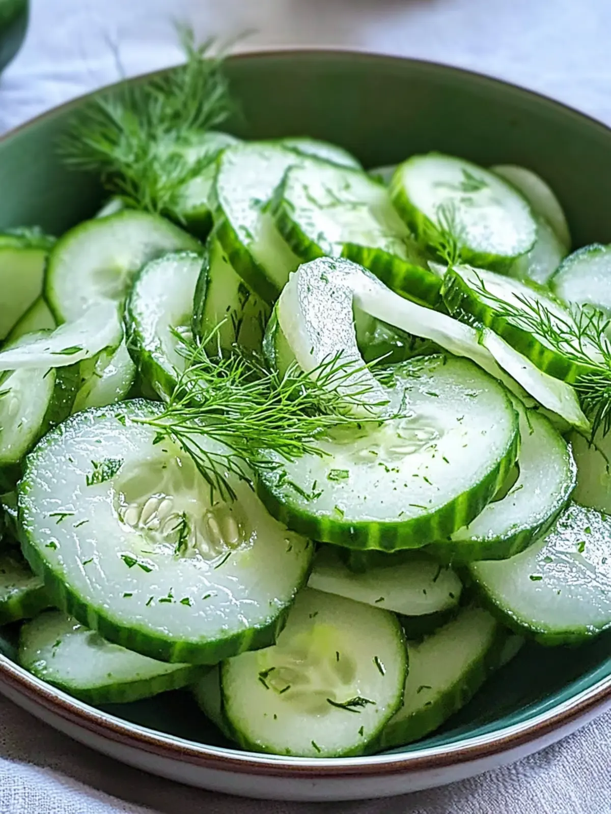Hungarian Cucumber Salad