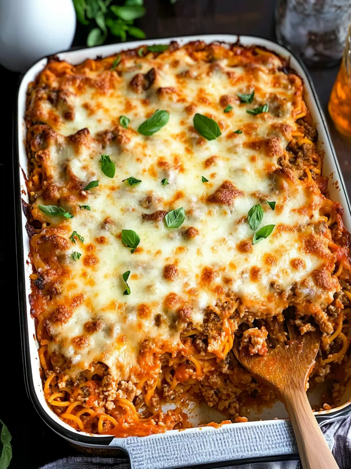 Southern Baked Spaghetti Casserole