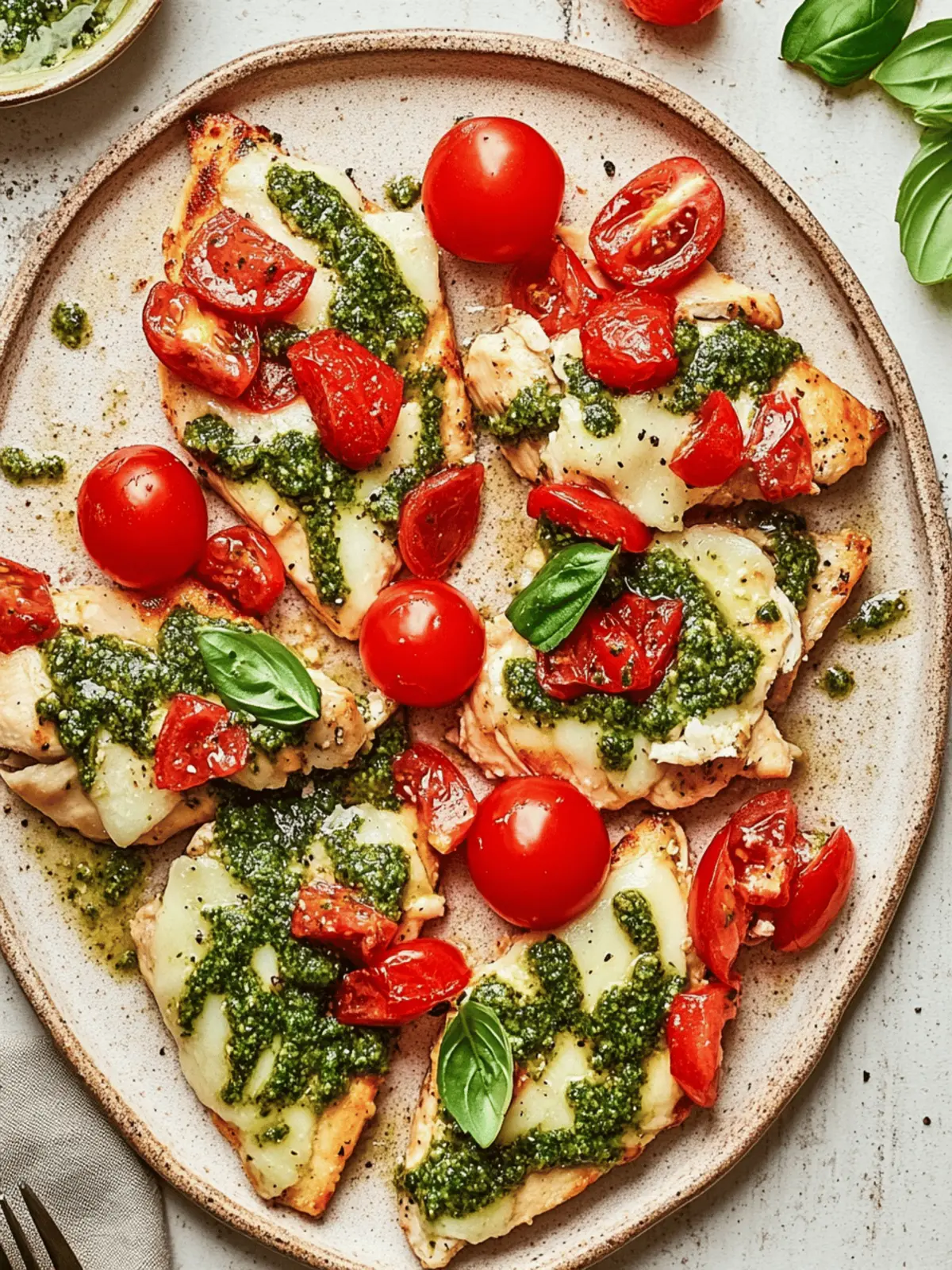 Delicious Pesto Chicken Bruschetta for Your Summer Feasts 4 Pesto Chicken Bruschetta