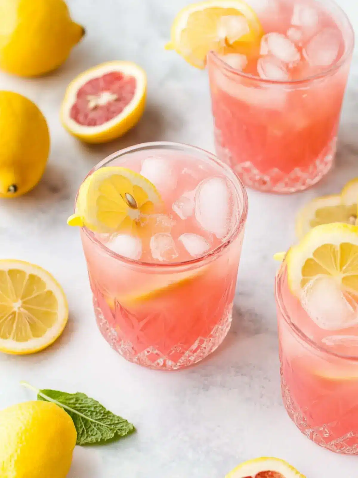Refreshing Pink Lemonade with a Minty Twist You ll Love 2 Pink Lemonade