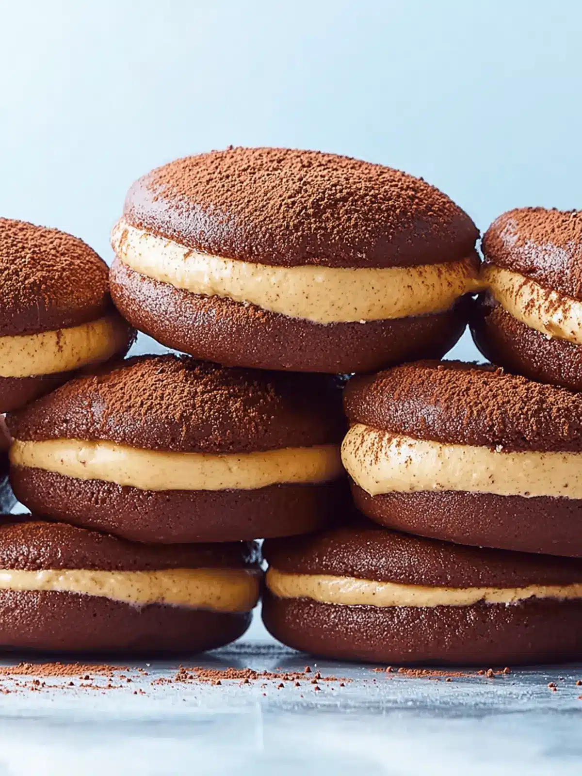 Tiramisu Whoopie Pies