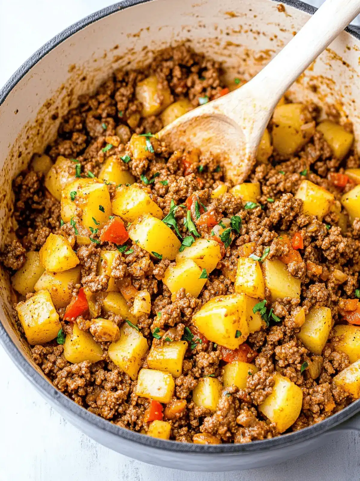 Ground Beef and Potatoes