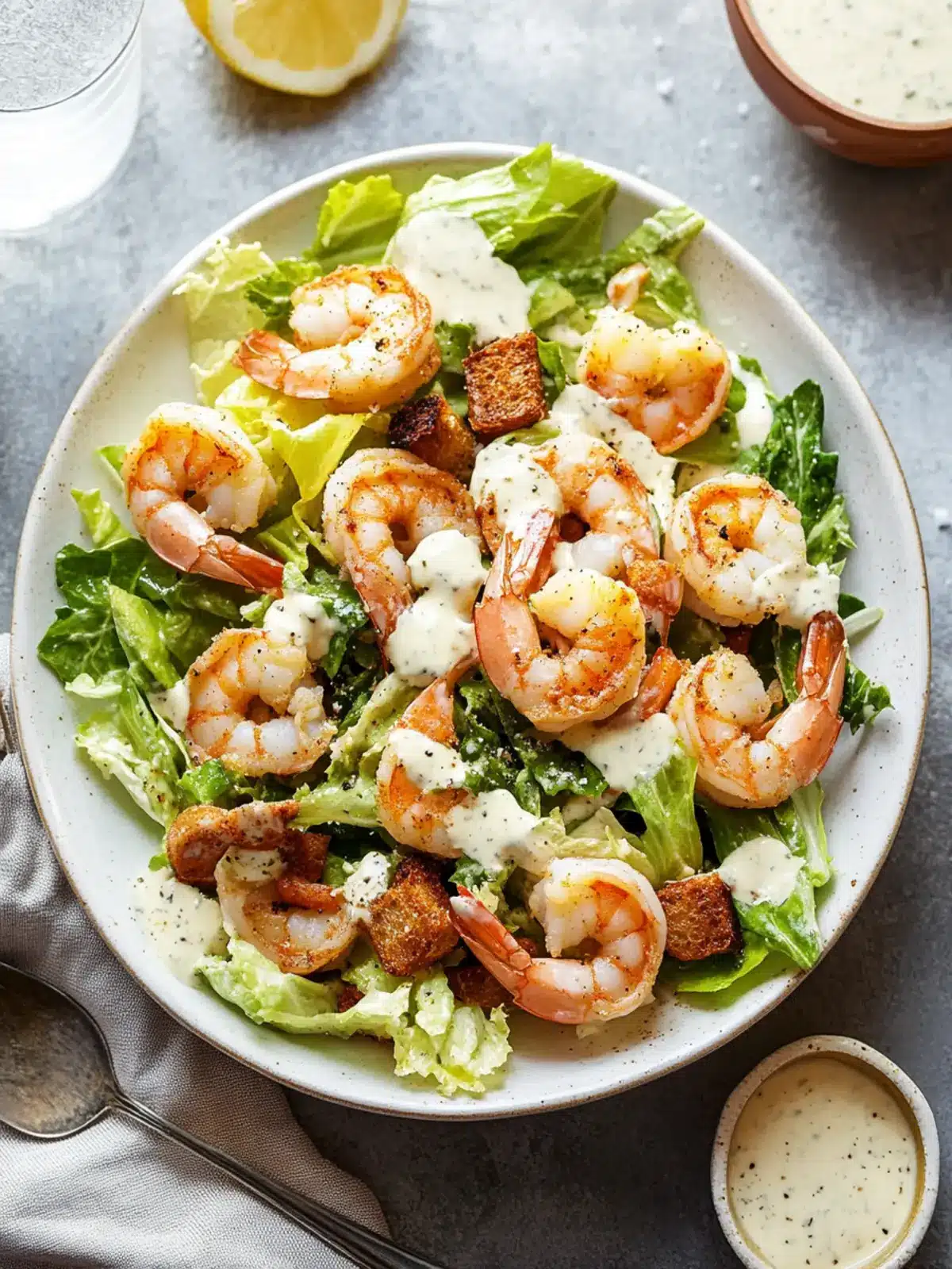 Shrimp Caesar Salad