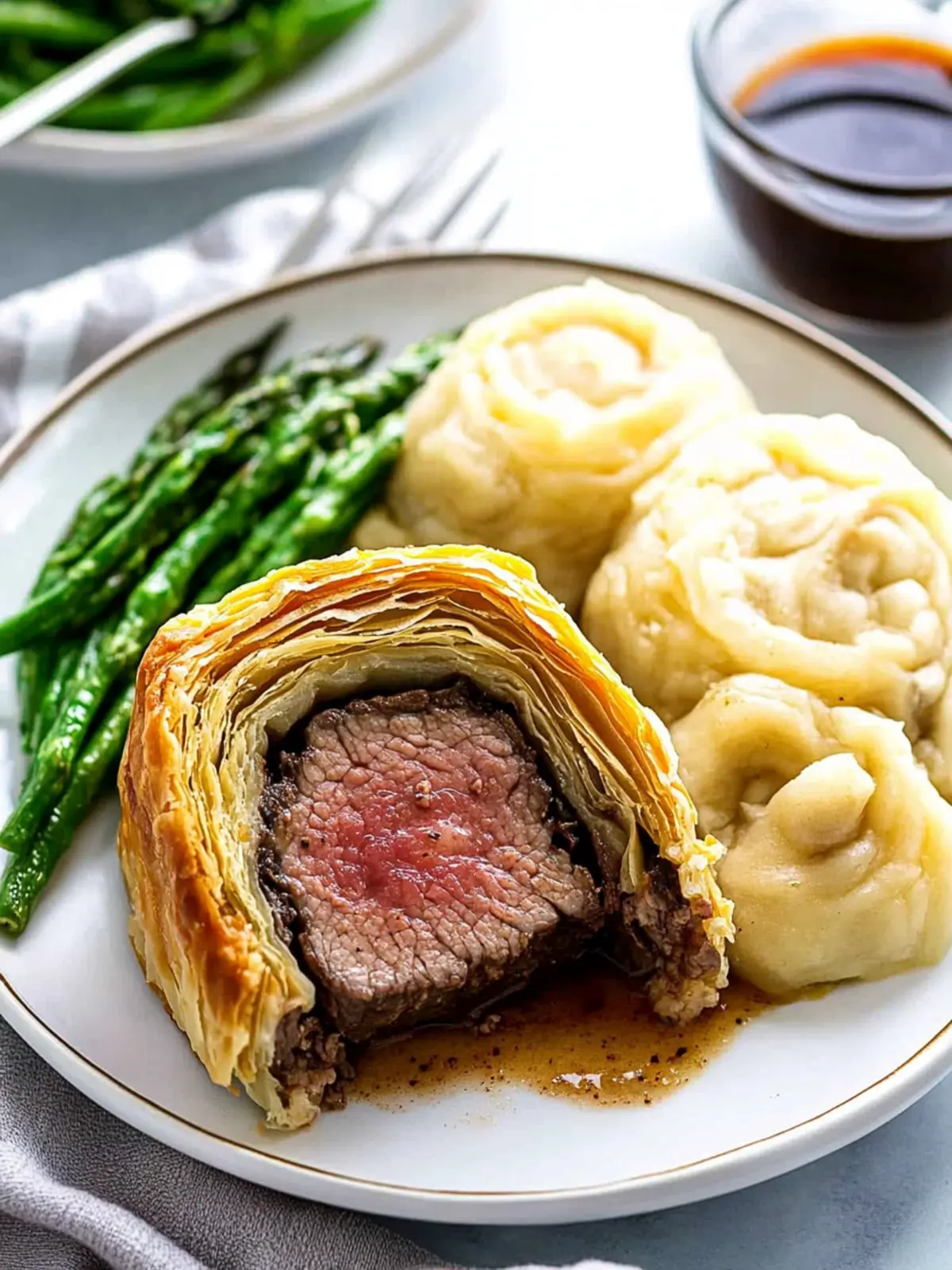 Beef Wellington with Mushroom Duxelles