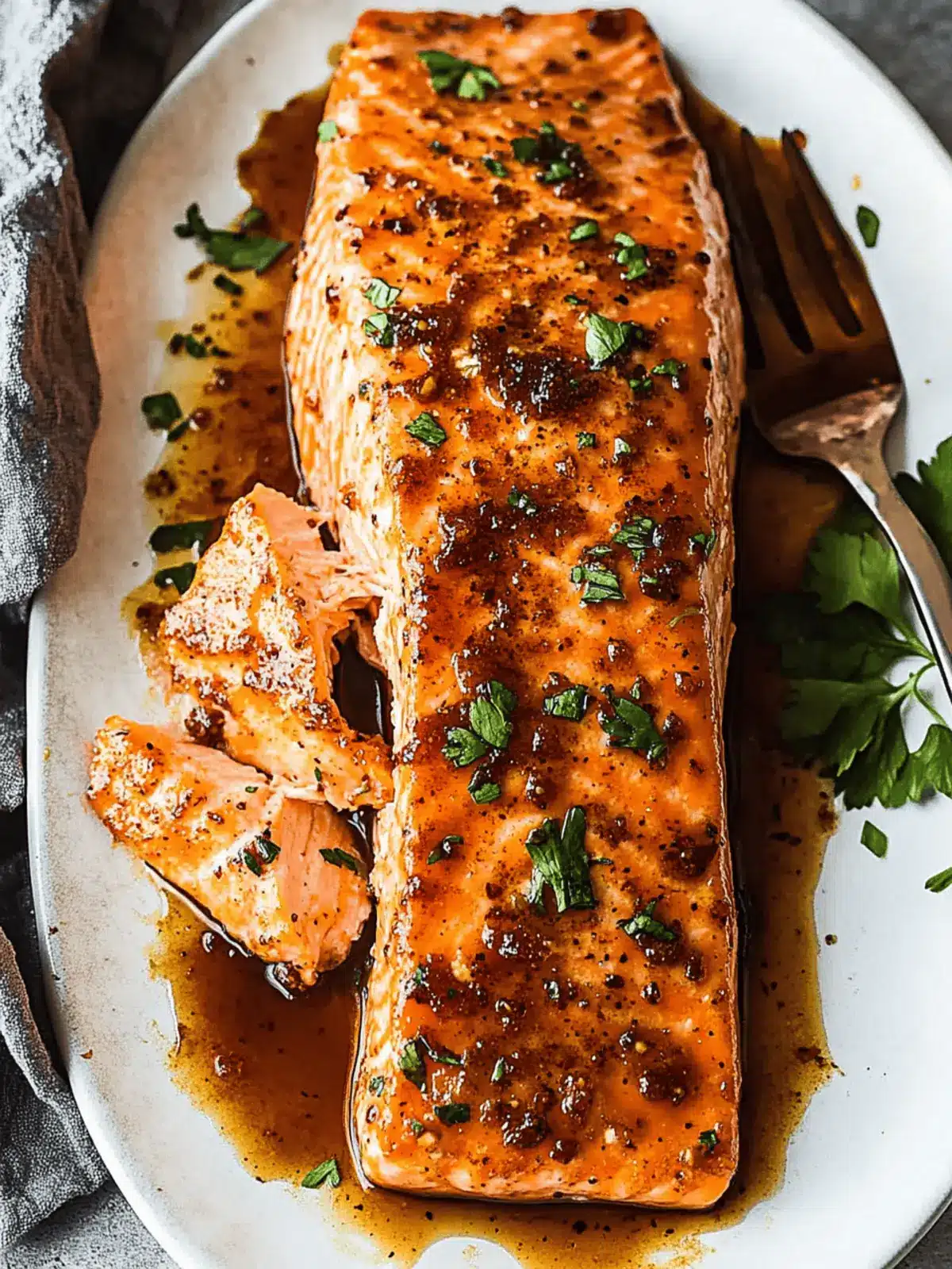 Brown Sugar Soy Sauce Salmon (Easy Baked Recipe)