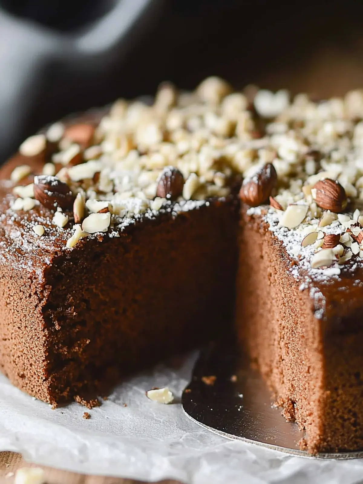 Mocha Hazelnut Cake
